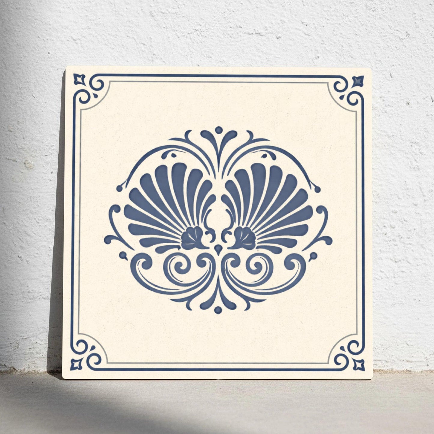 Azulejo Azul concha