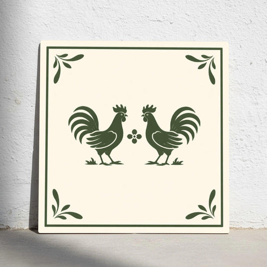 Azulejo Gallo popular