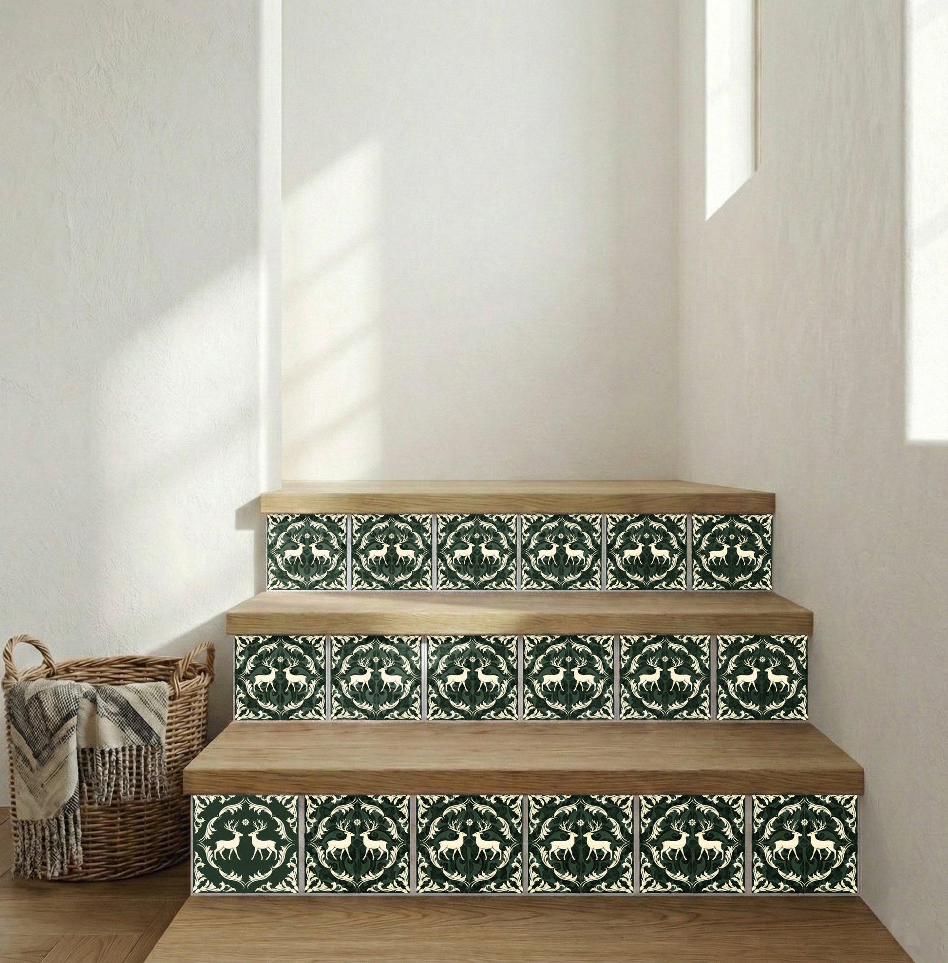 Azulejo Forest Stag
