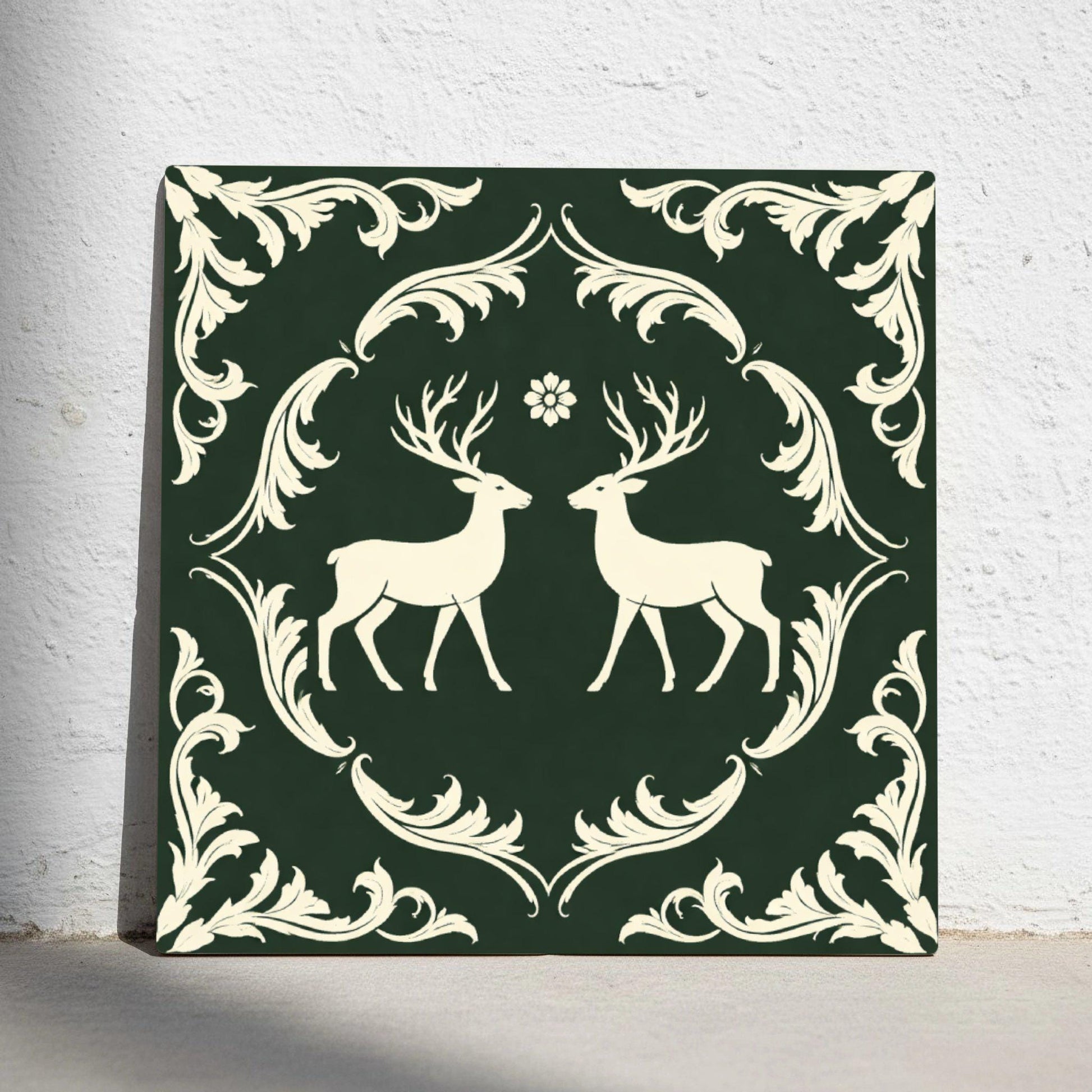 Azulejo Forest Stag