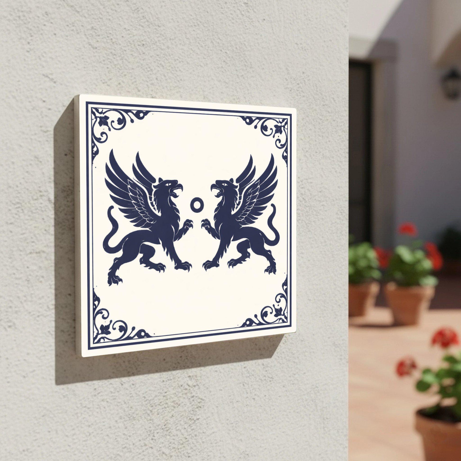 Azulejo Dubrovnik heráldico