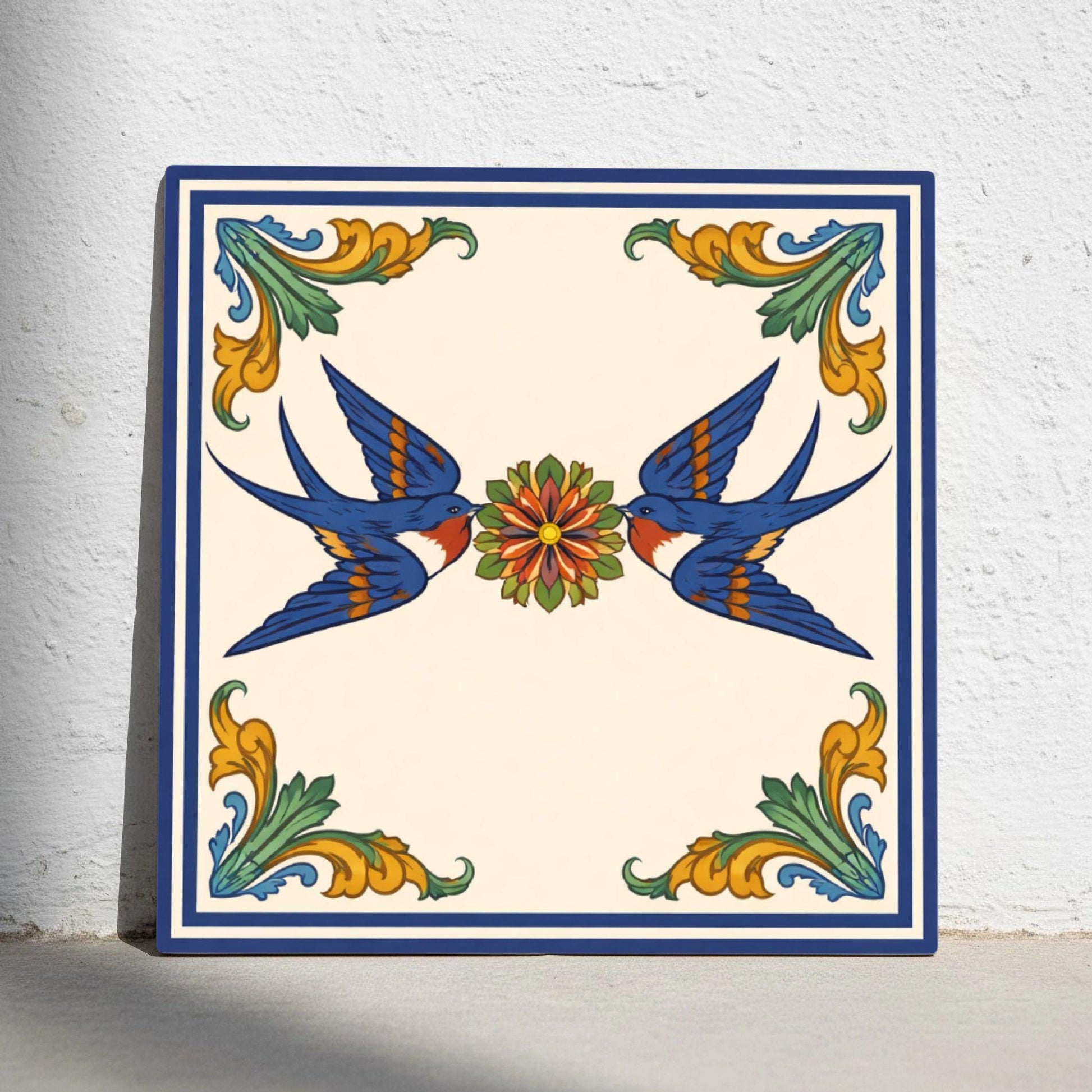 Azulejo De la Reina Swallow de Talavera