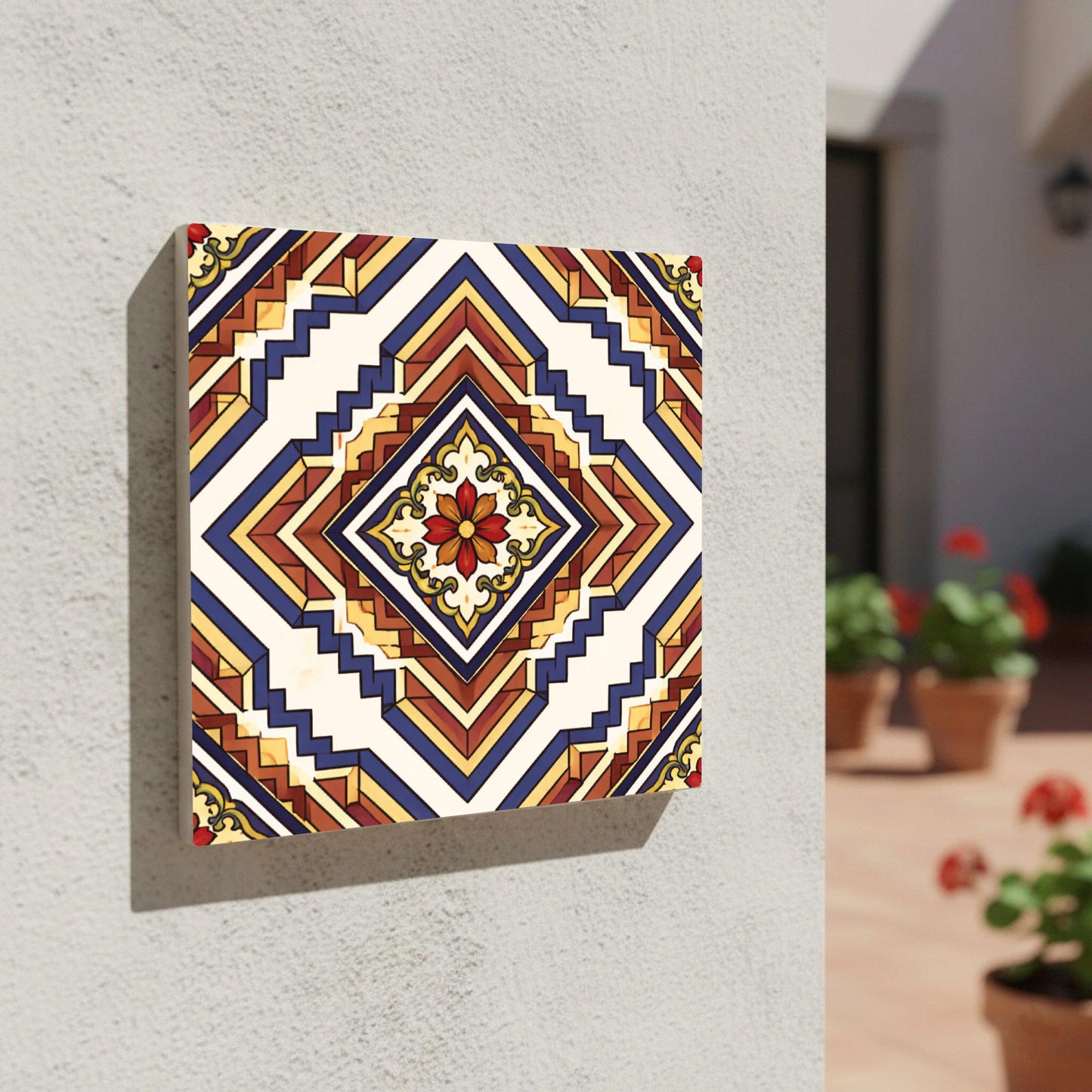 Sahara di Eredità Tradizionale · Mattonella — Decoro Geometrico Contemporaneo
