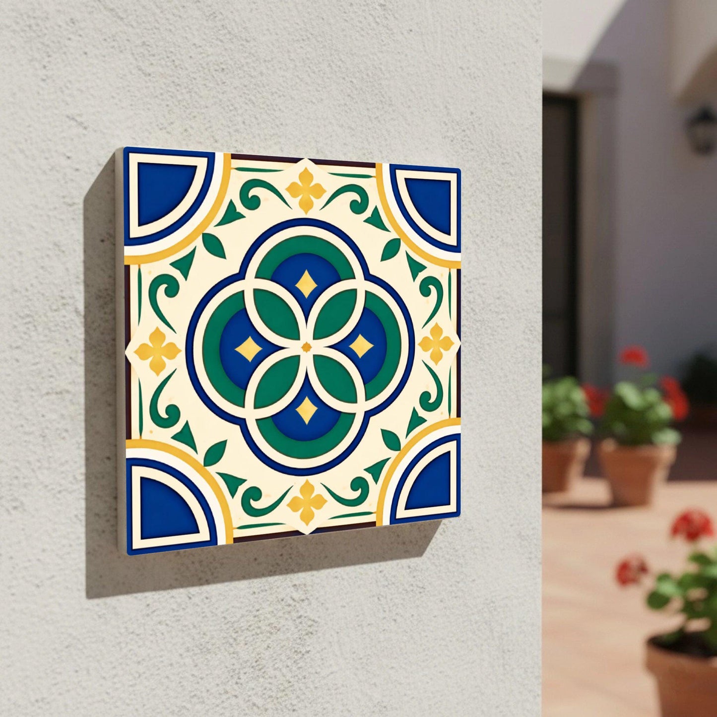 Cuatrifolio Mediterranean — Mediterranean Kitchen Tile Decorative Tile
