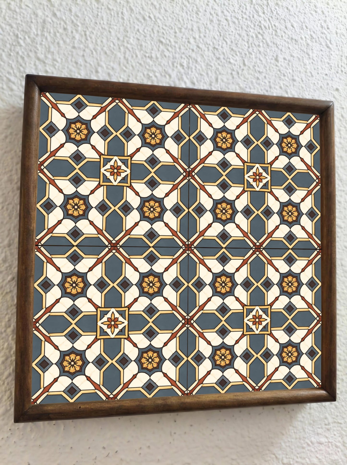 Azulejo Old World rosetón
