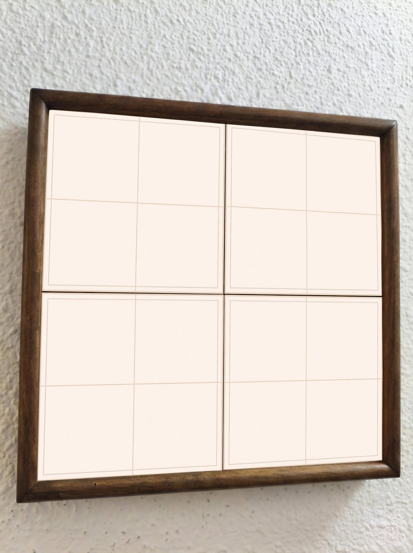 Mediterranean Minimalist · Ceramic Wall Tile — Coastal Mediterranean Décor