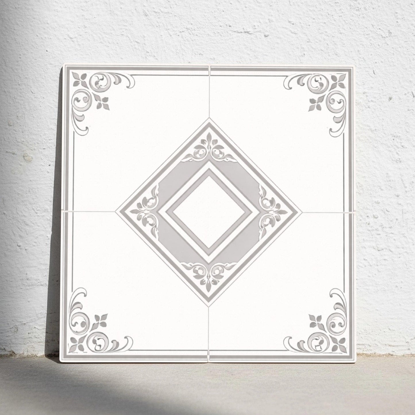 Azulejo-Fliese Parisian Klassisch — Dekoratives Traditionsmuster