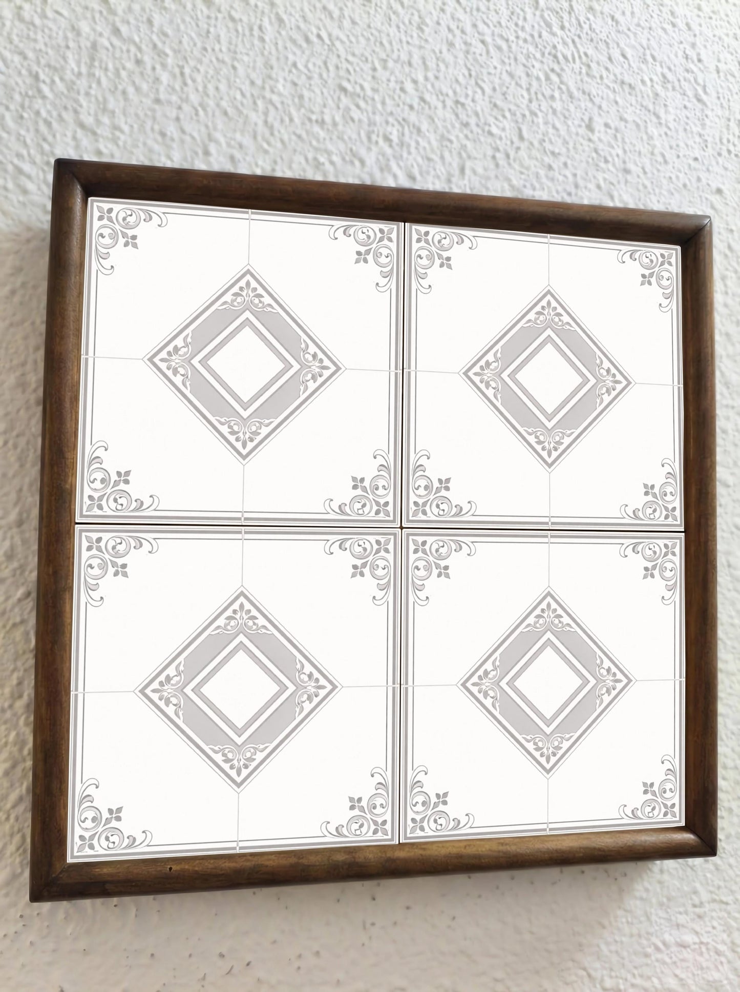 Azulejo-Fliese Parisian Klassisch — Dekoratives Traditionsmuster