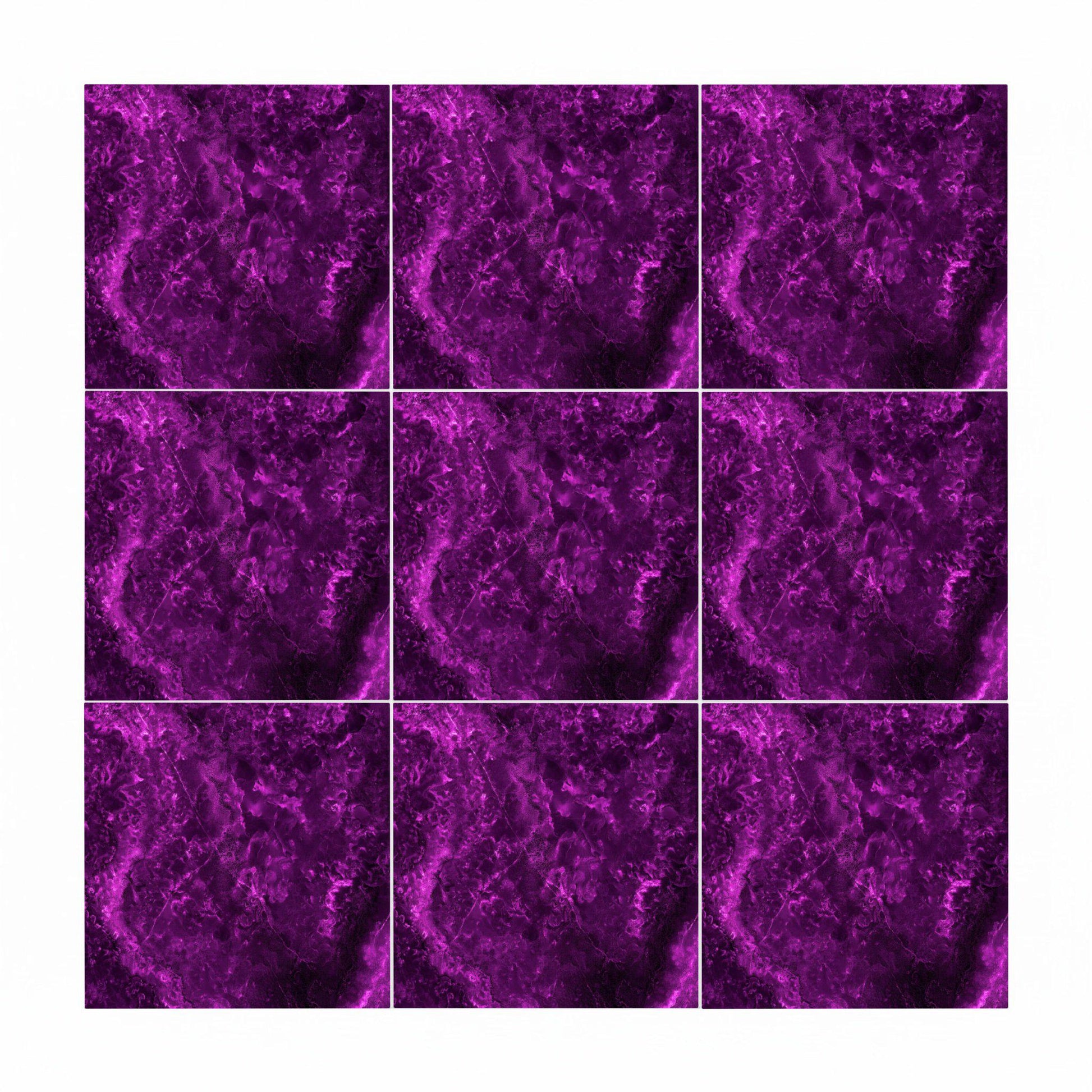 Azulejo Amethyst Glow