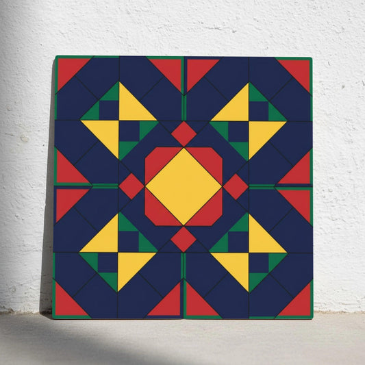 Azulejo Bauhaus geometría