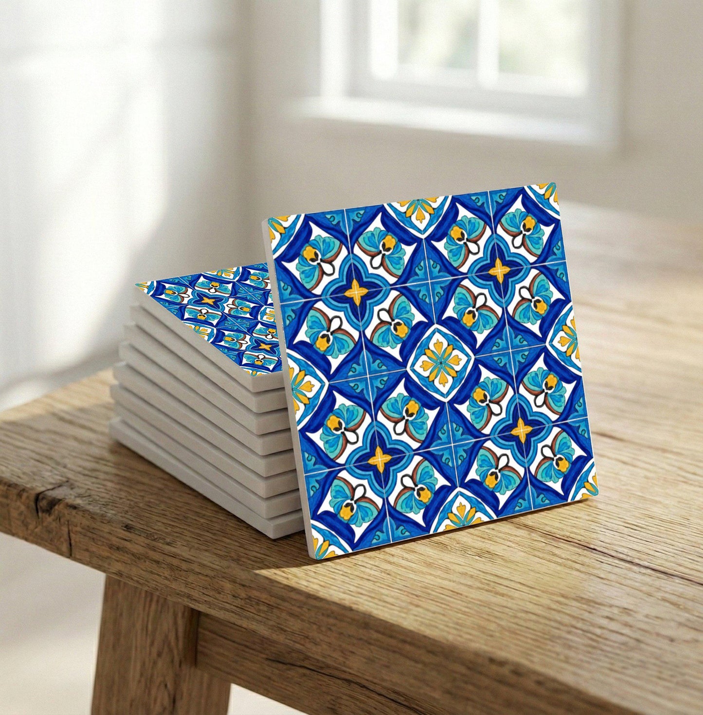 Butterfly Talavera — Piastrella in Ceramica, Mattonella Folk Messicana