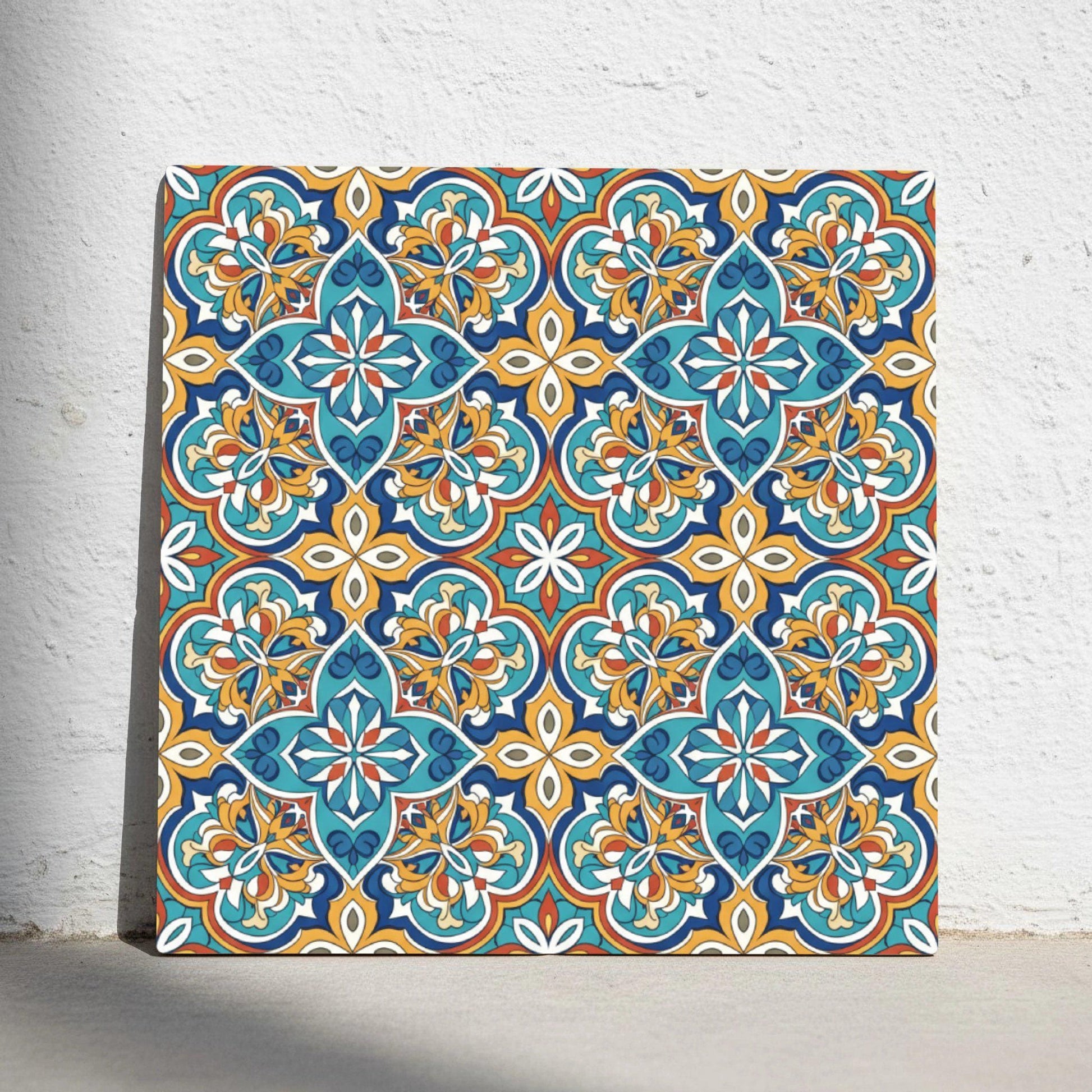 Azulejo Floral medallón andaluz