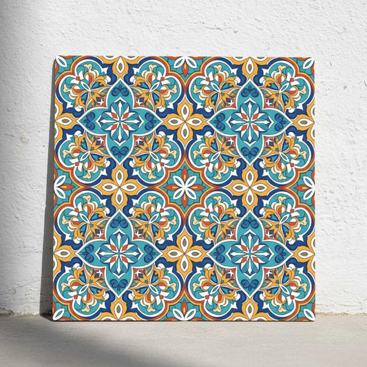 Azulejo Floral medallón andaluz