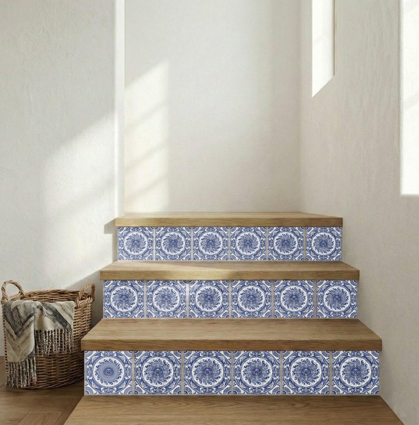 Azulejo Andean sol medallón