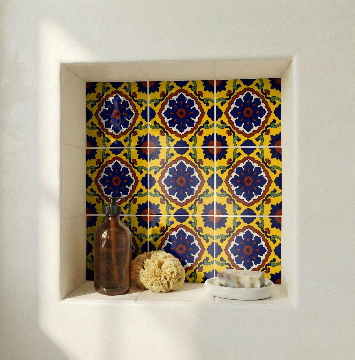 Fliese Mexikanische Talavera · Talavera-Volkskunst-Farben