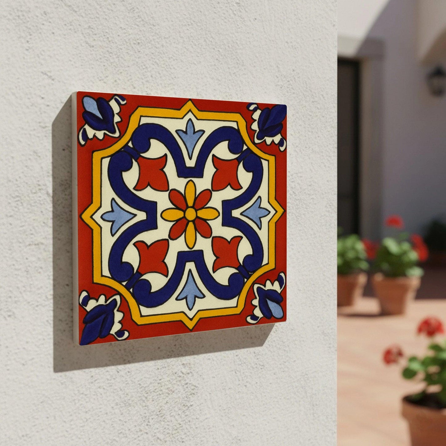 Azulejo Talavera Mexicaine — Style Talavera Mexicaine