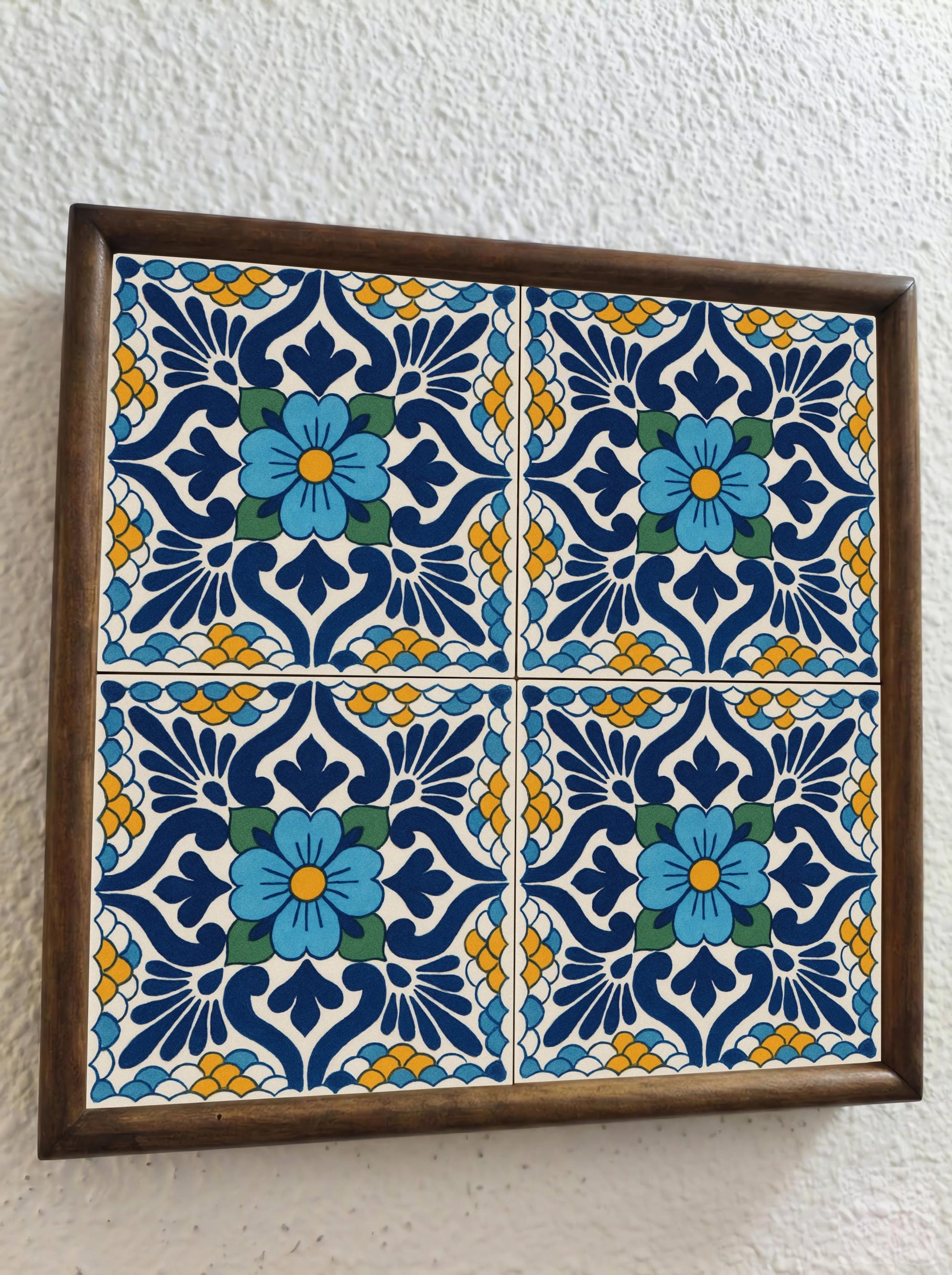 Fliese Mexikanische Talavera · Talavera-Volkskunst-Farben