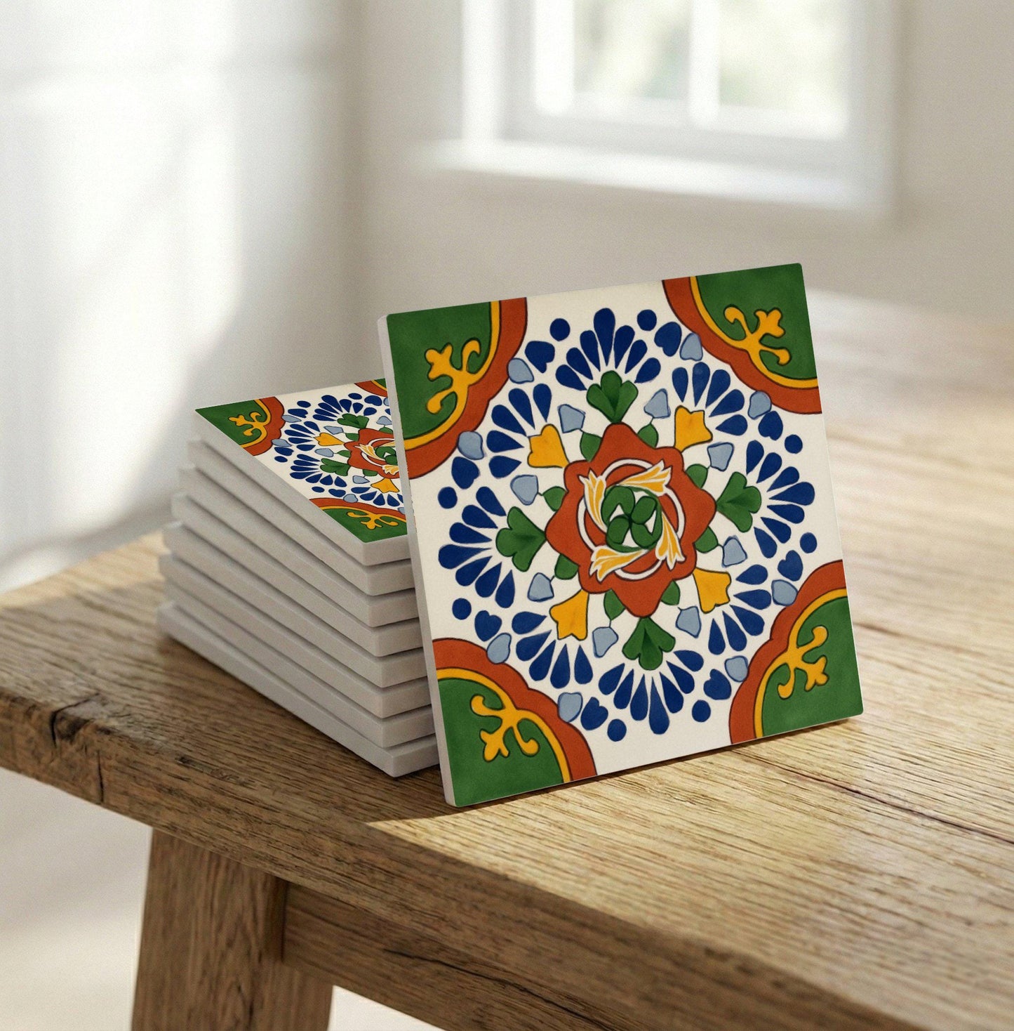 Ceramic Tile Mexican Talavera — Mexican Talavera Style