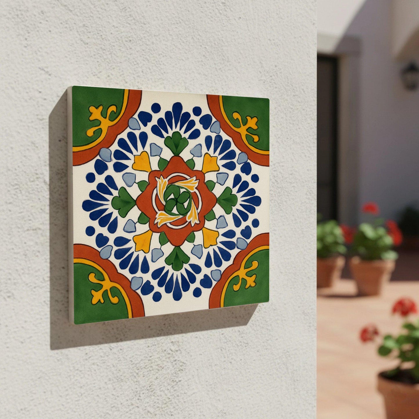 Ceramic Tile Mexican Talavera — Mexican Talavera Style