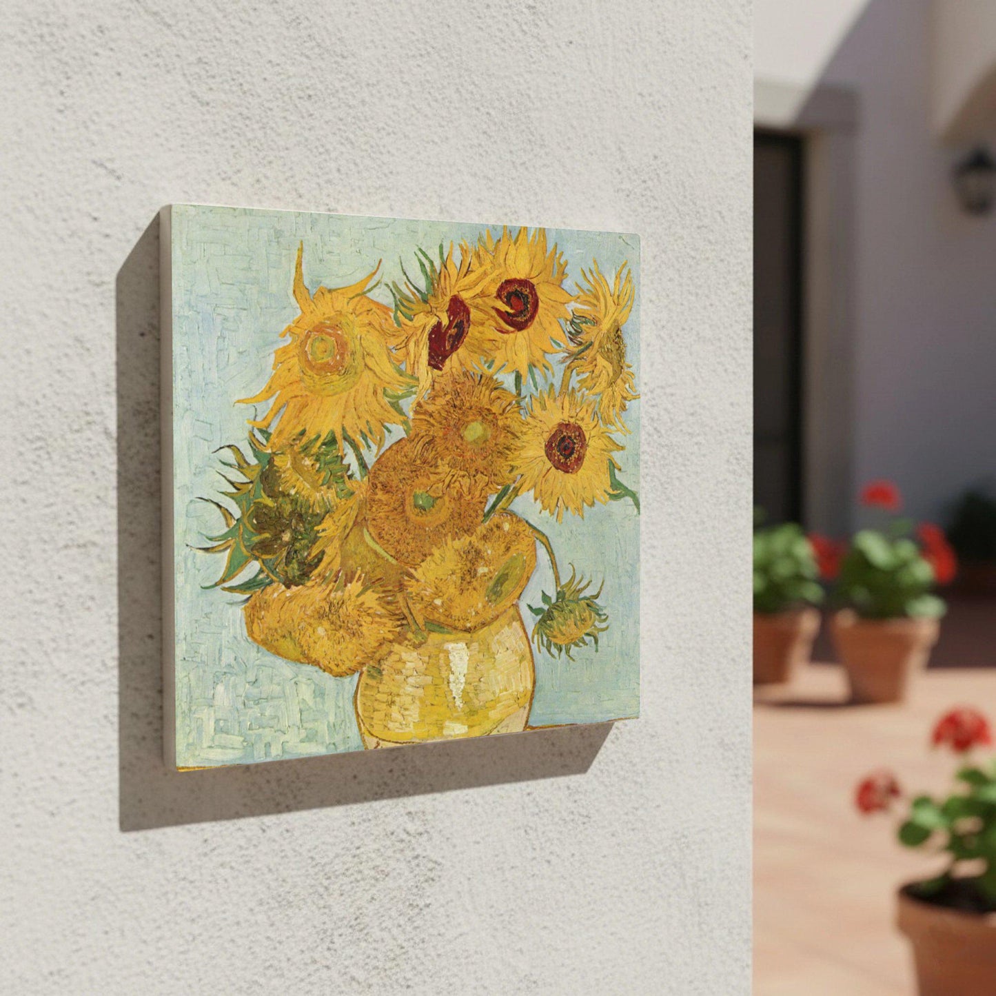 Sunflowers — Museum Masterpiece Tile Decorative Tile