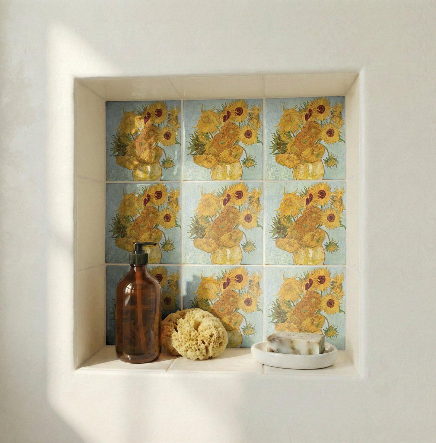 Sunflowers — Museum Masterpiece Tile Decorative Tile
