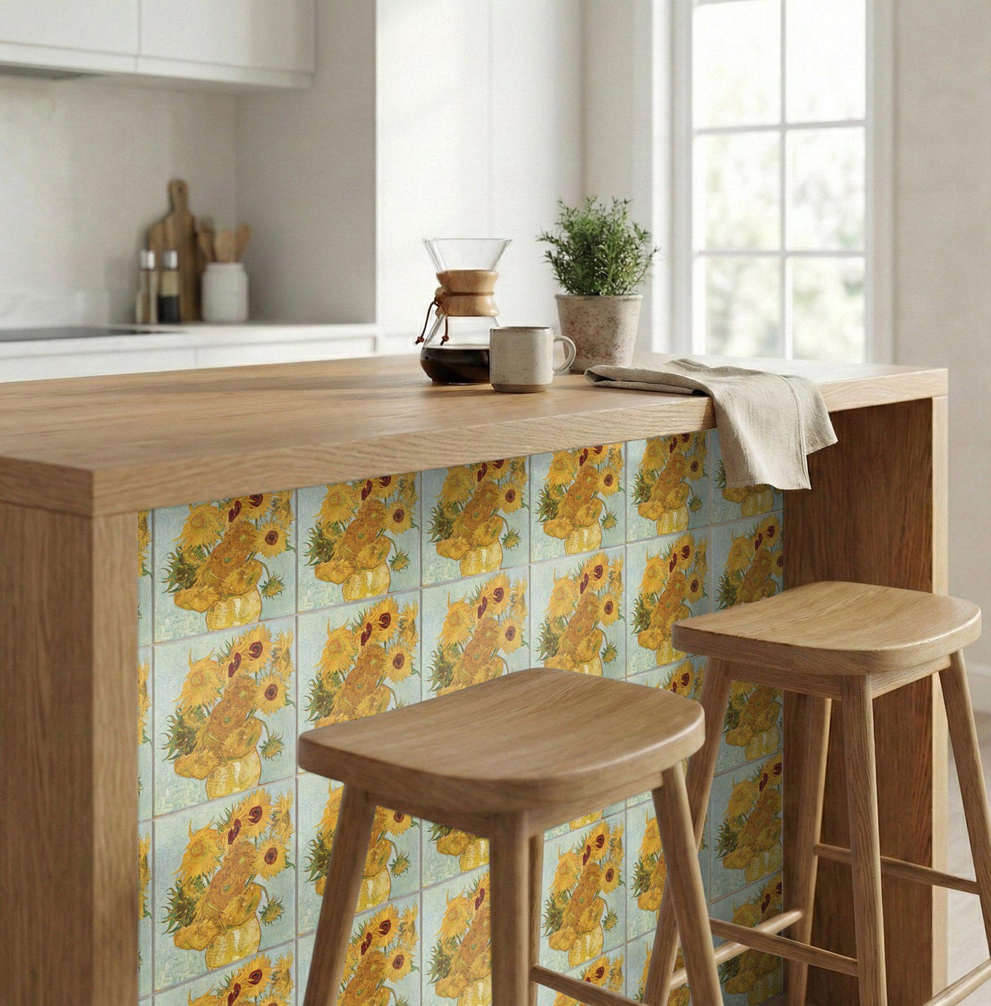 Sunflowers — Museum Masterpiece Tile Decorative Tile