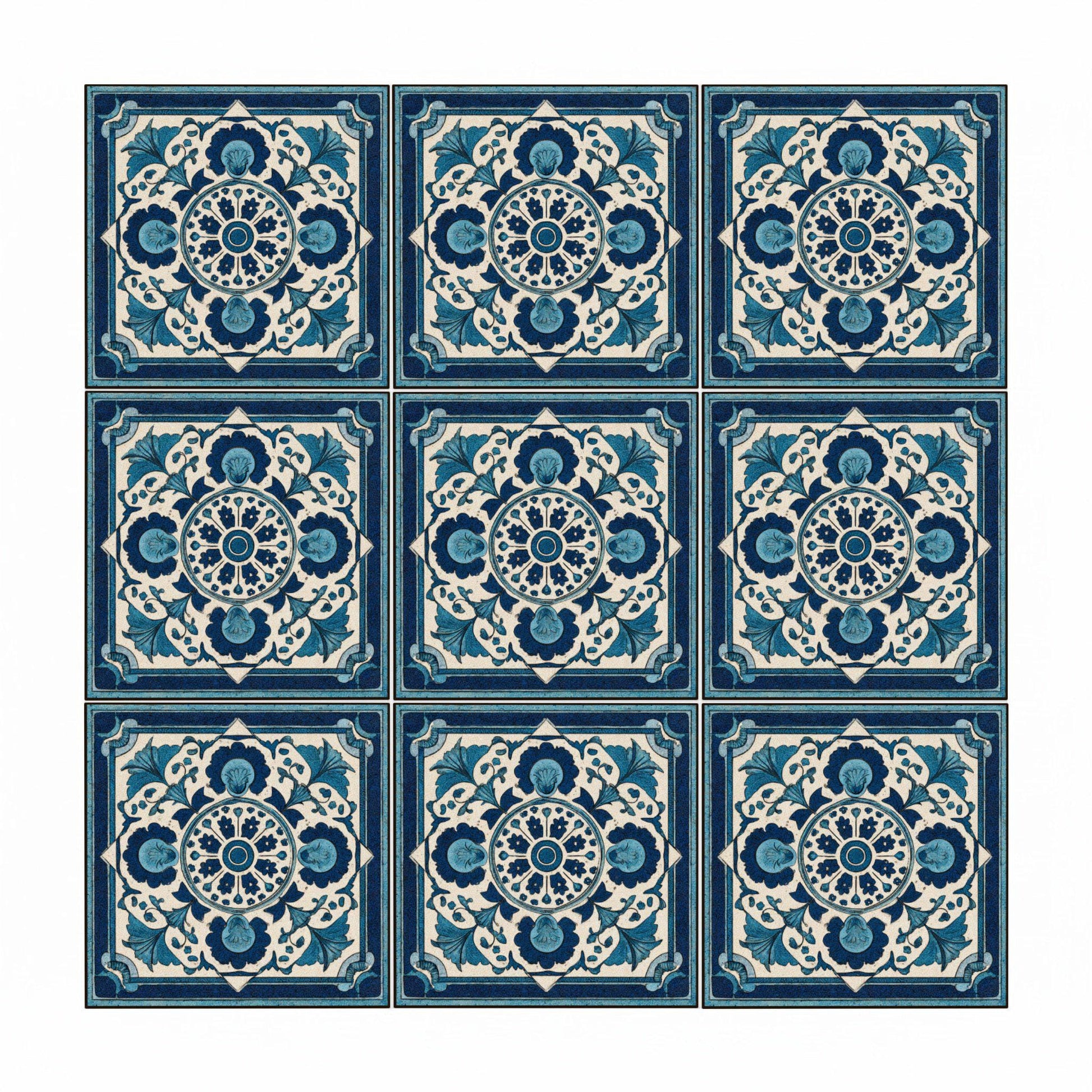 Azulejo Bilbao azul