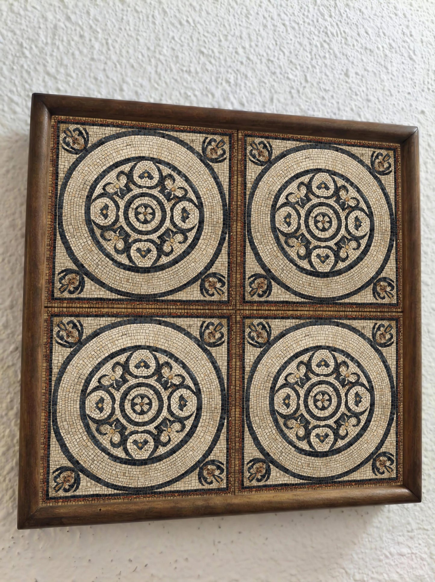 Azulejo-Fliese Römisch Mosaik Stil — Modernes geometrisches Design