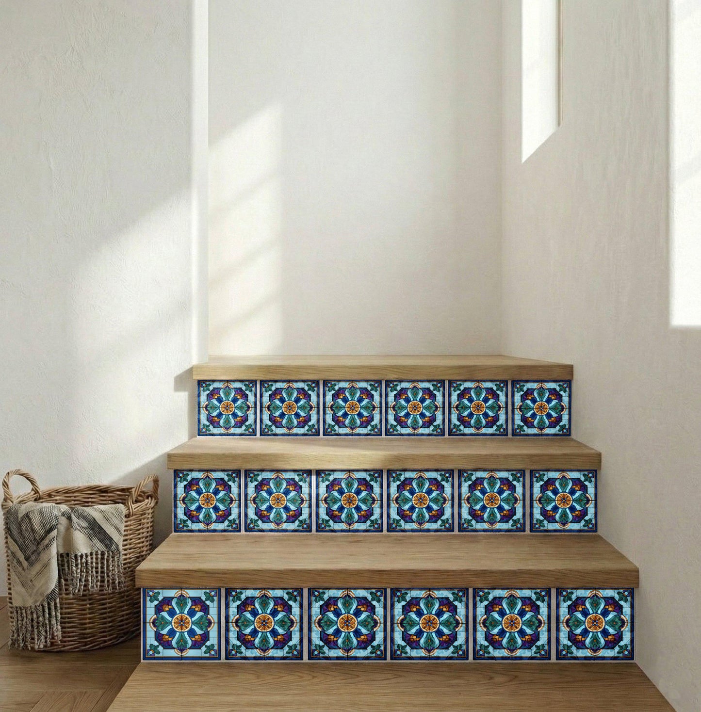 Fliese Chartres Inspiriert · Präzise Linien-Geometrie