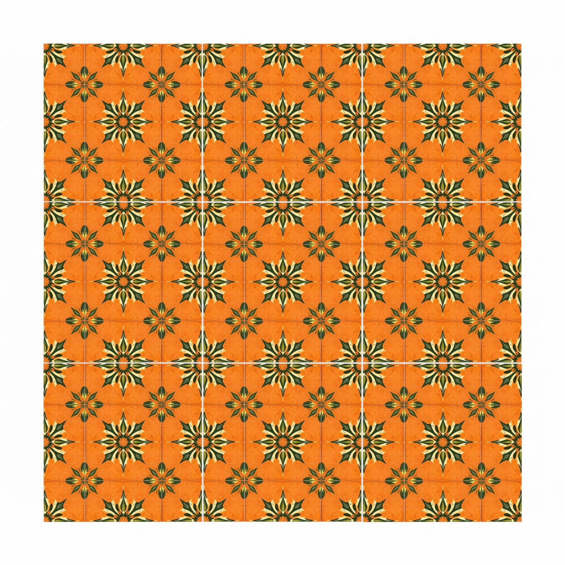 Cairo Desert Medallion — Modern Geometric Design Decorative Tile