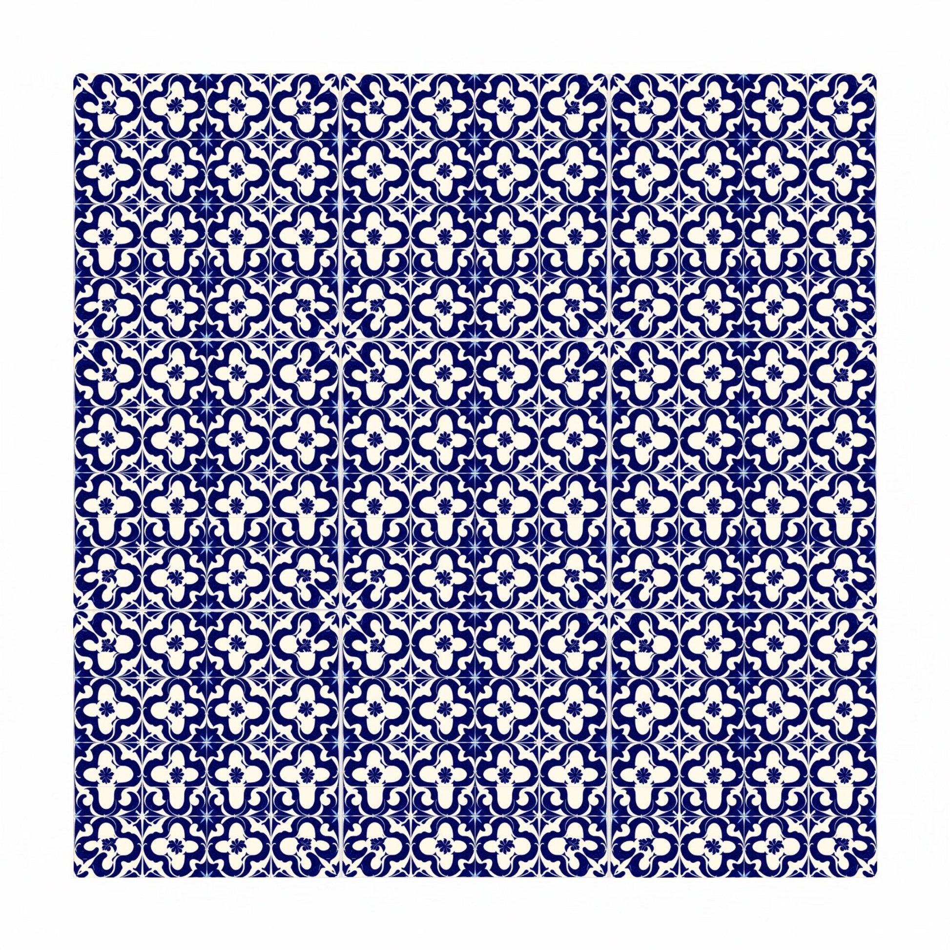 Carreau Cobalto Azulejo · Ornement Style Vintage