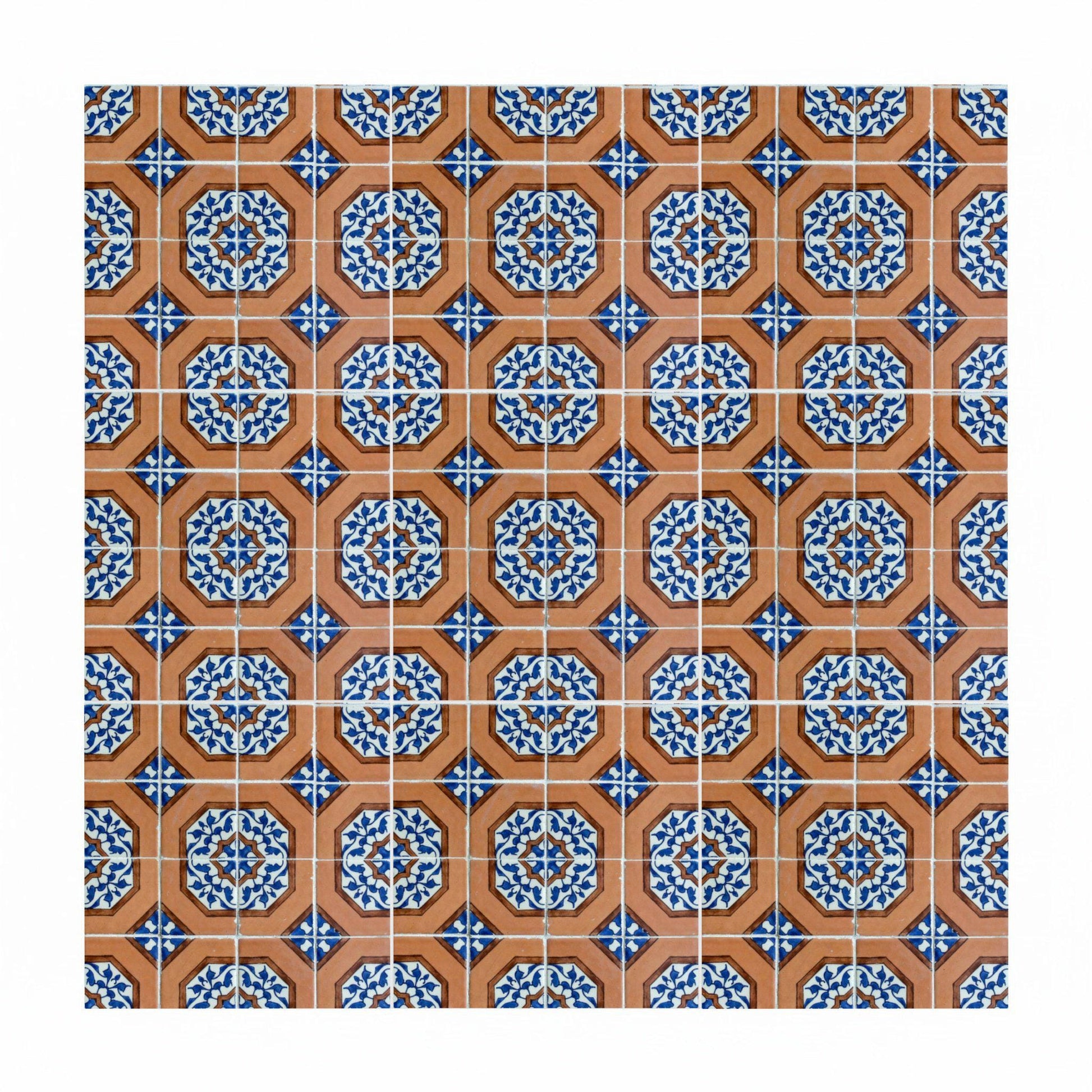 Azulejo Terracota celosía