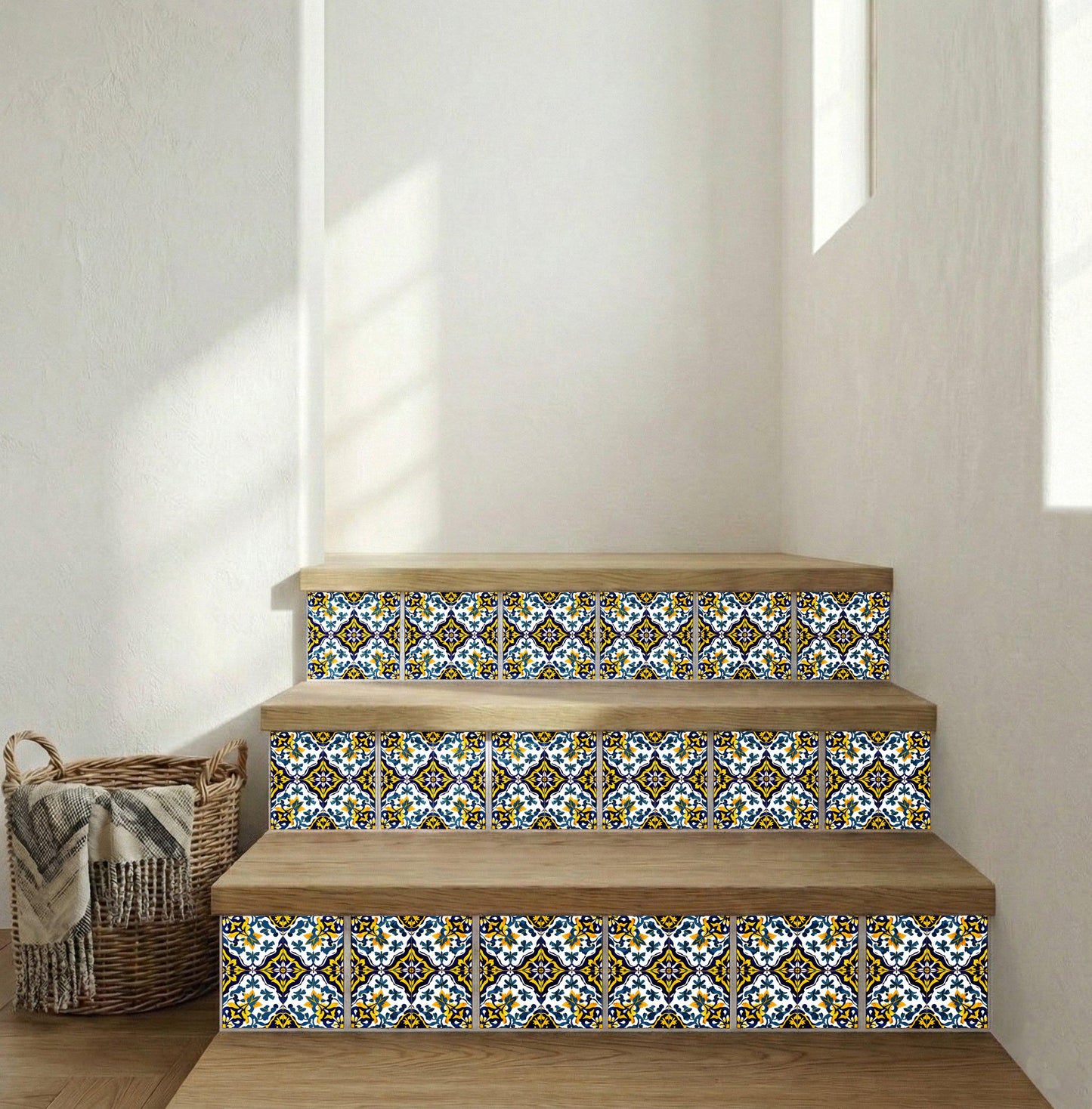 Marseille Provençal · Keramik-Wandfliese — Ornament im Vintage-Stil