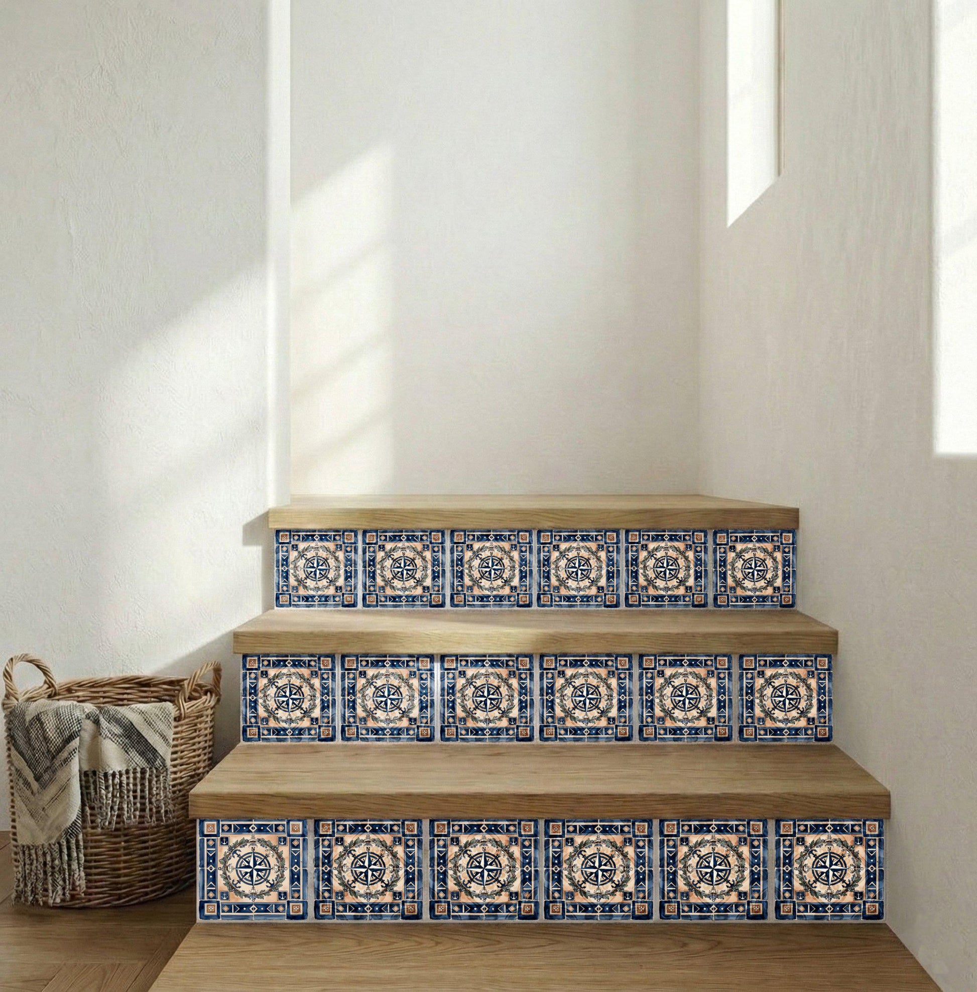 Piastrella Grand Marittimo Rosa dei Venti · Stile Mediterraneo
