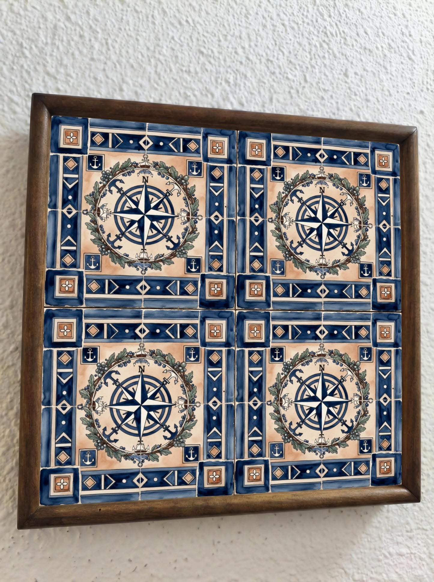 Piastrella Grand Marittimo Rosa dei Venti · Stile Mediterraneo
