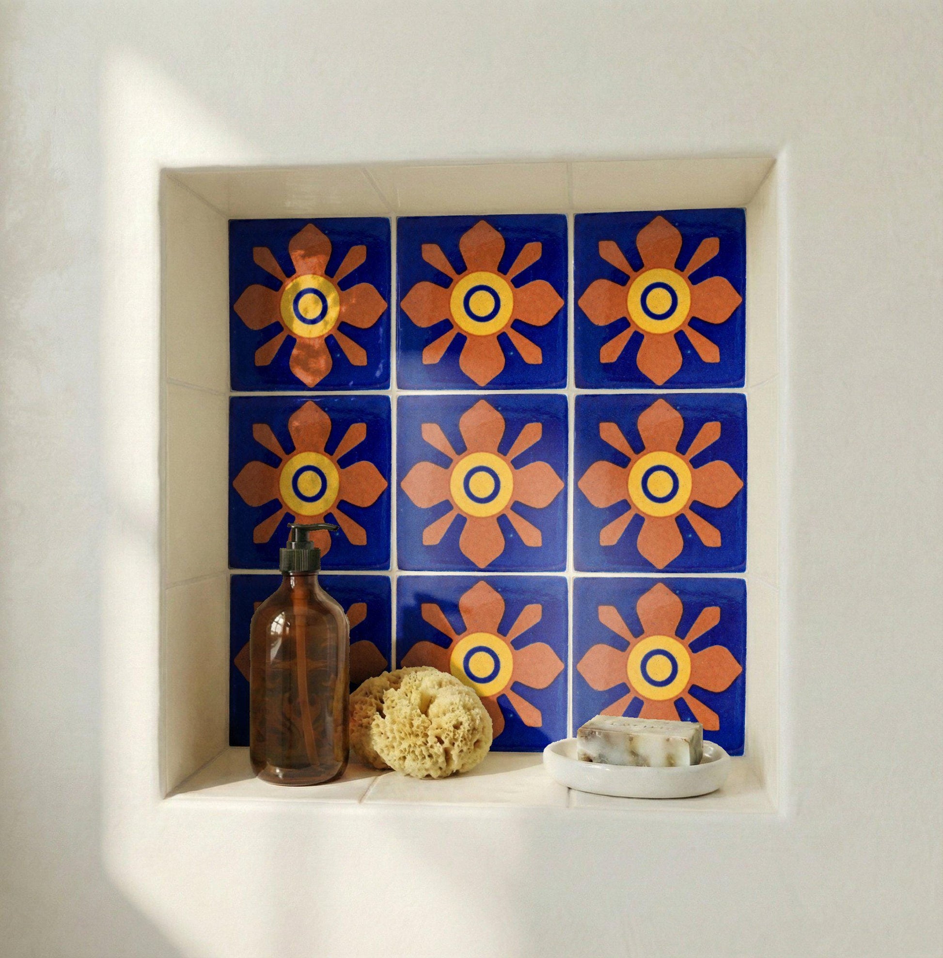 Fliese Mexikanische Talavera · Talavera-Volkskunst-Farben