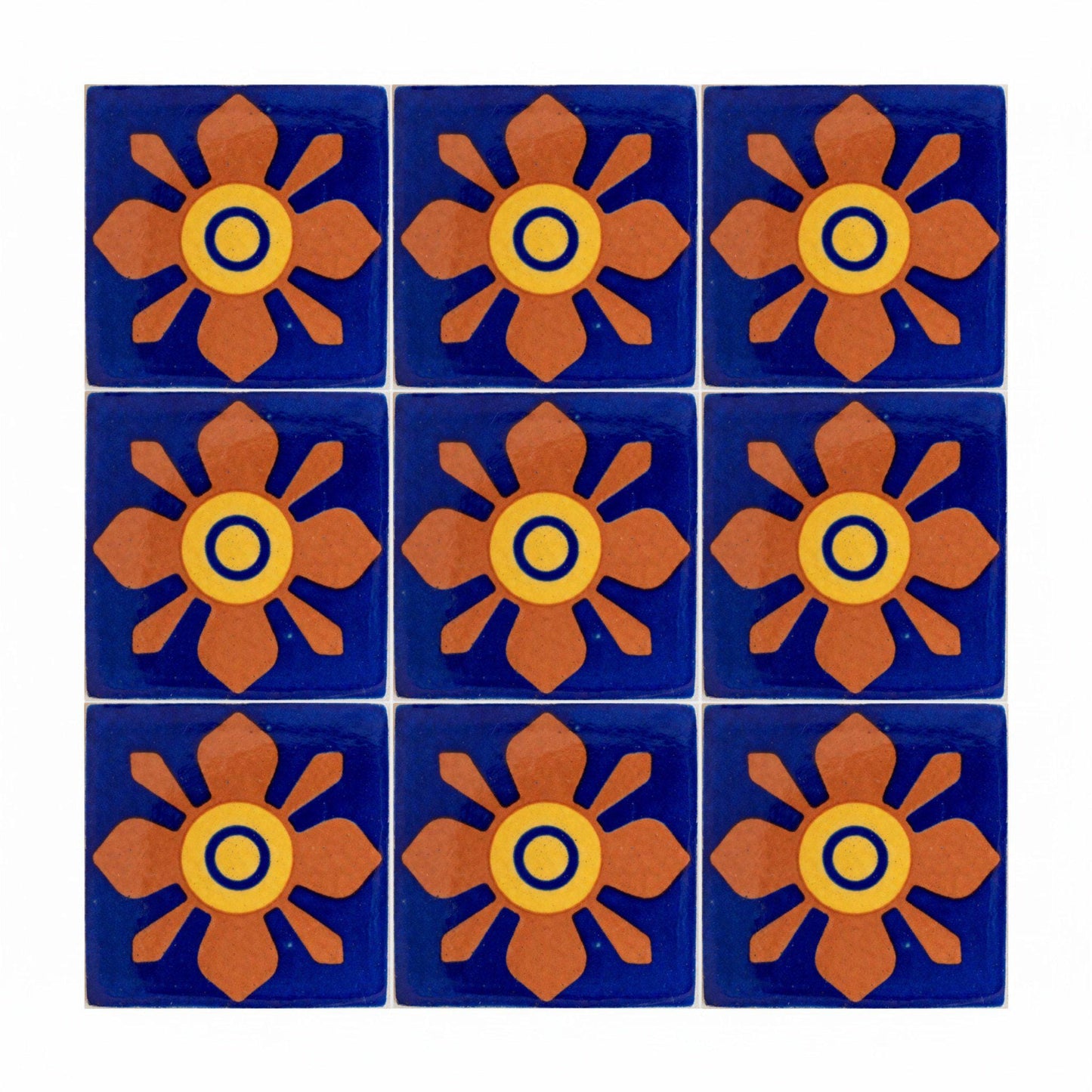 Fliese Mexikanische Talavera · Talavera-Volkskunst-Farben