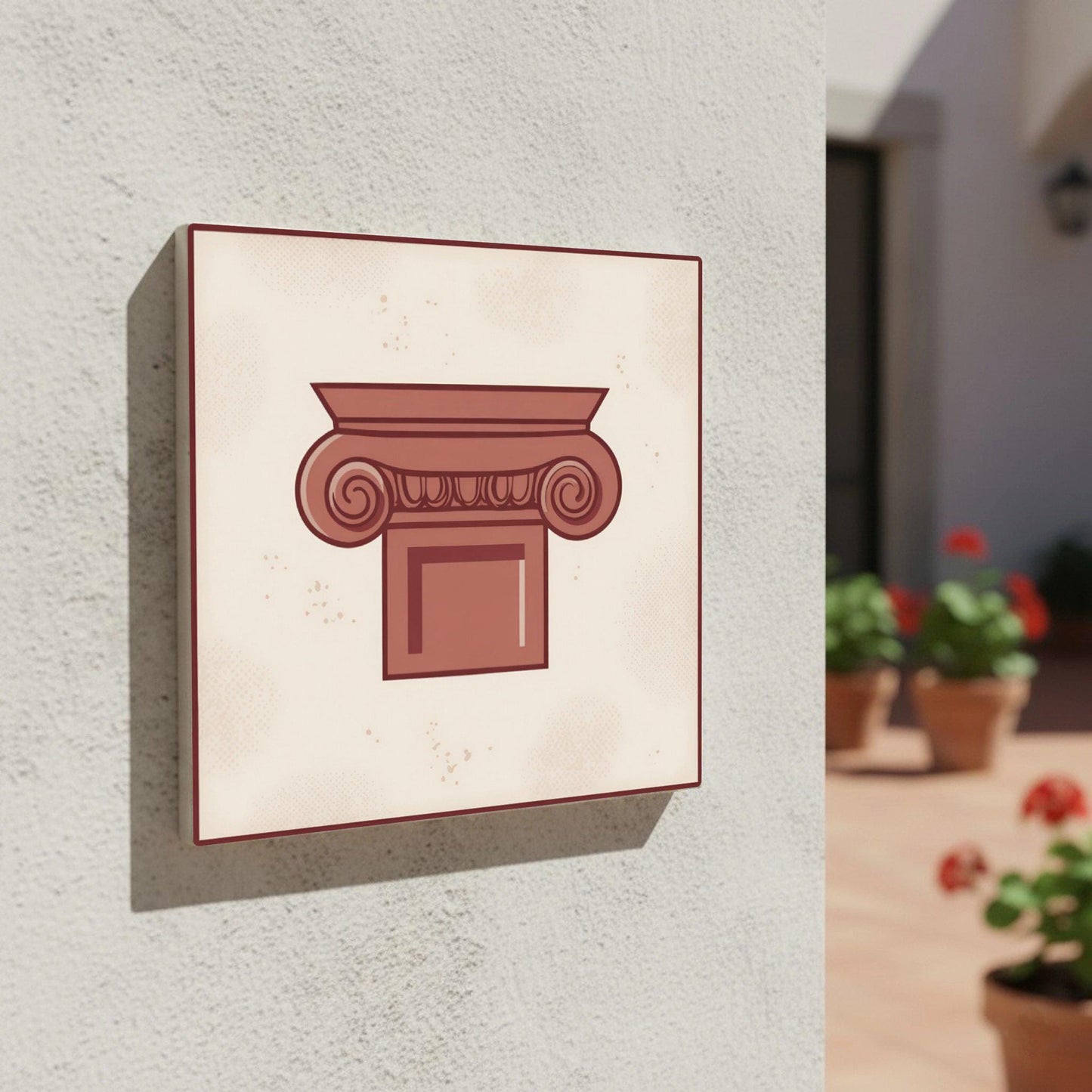 Columna Capital Classic — Mediterranean Kitchen Tile Decorative Tile