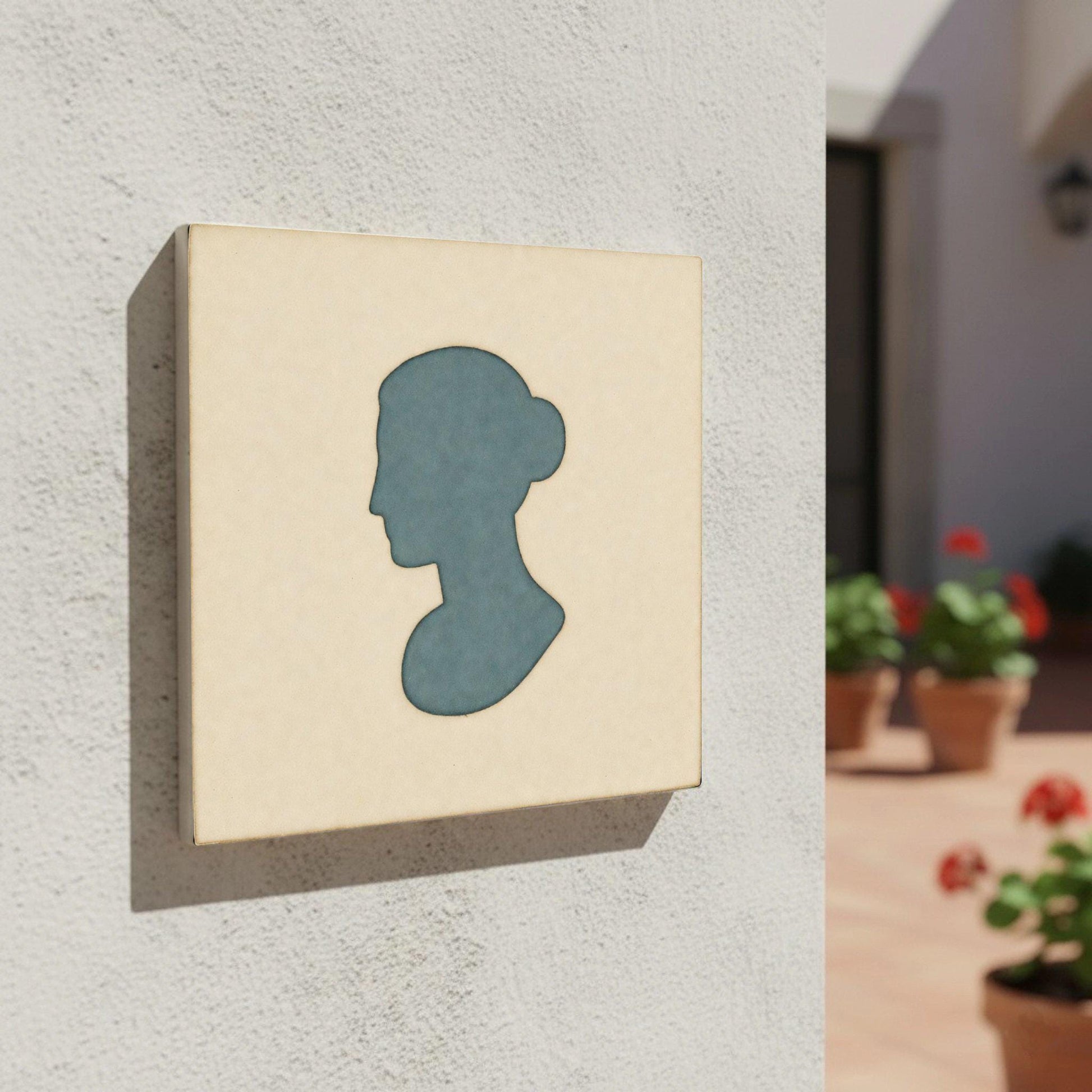 Cameo Klassisch — Keramikfliese, Ornament im Vintage-Stil