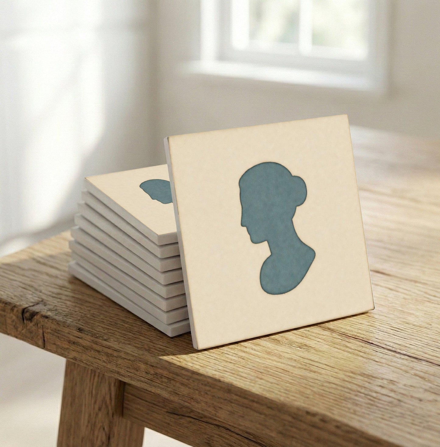 Cameo Klassisch — Keramikfliese, Ornament im Vintage-Stil