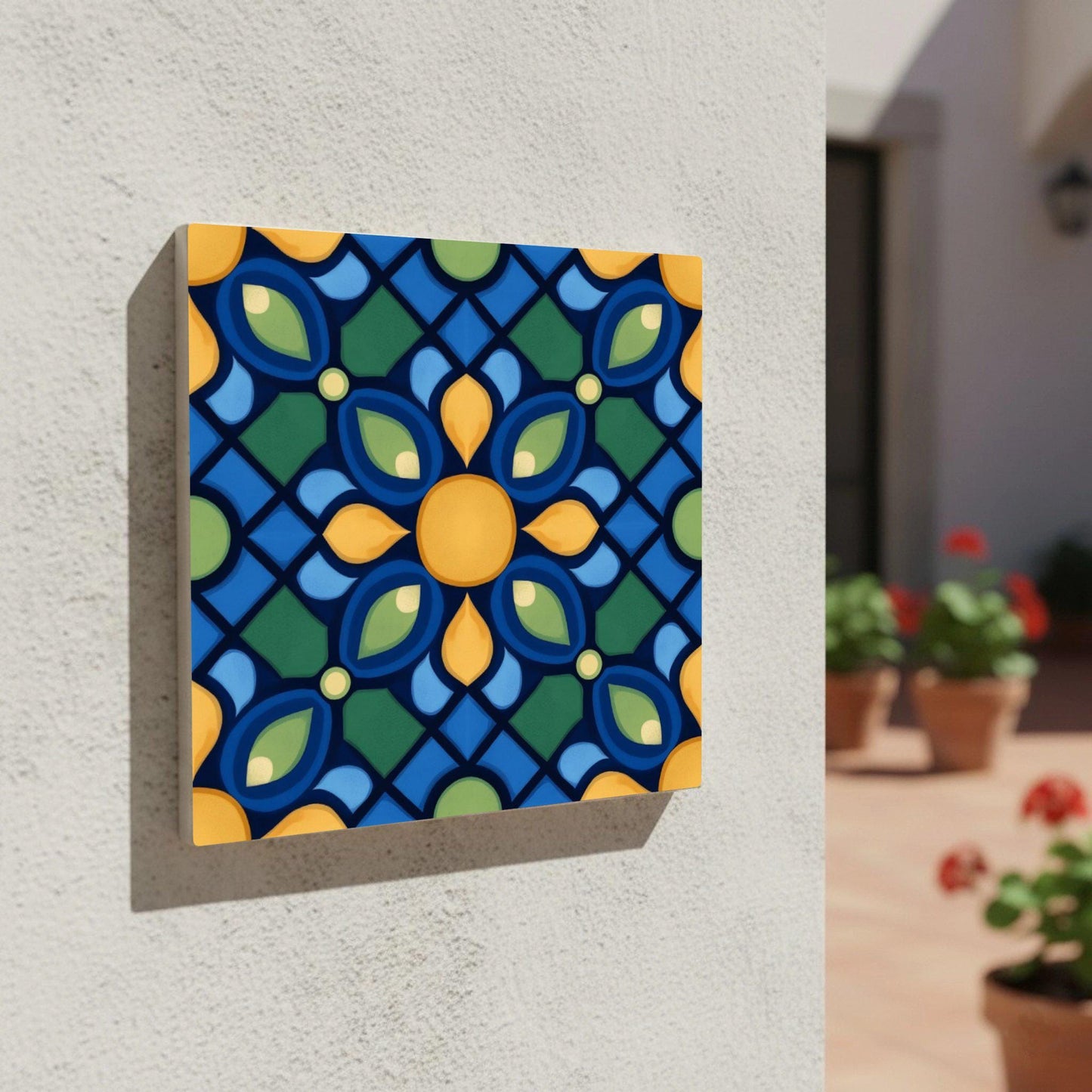 Mediterranean Geometric — Modern Geometric Design Decorative Tile