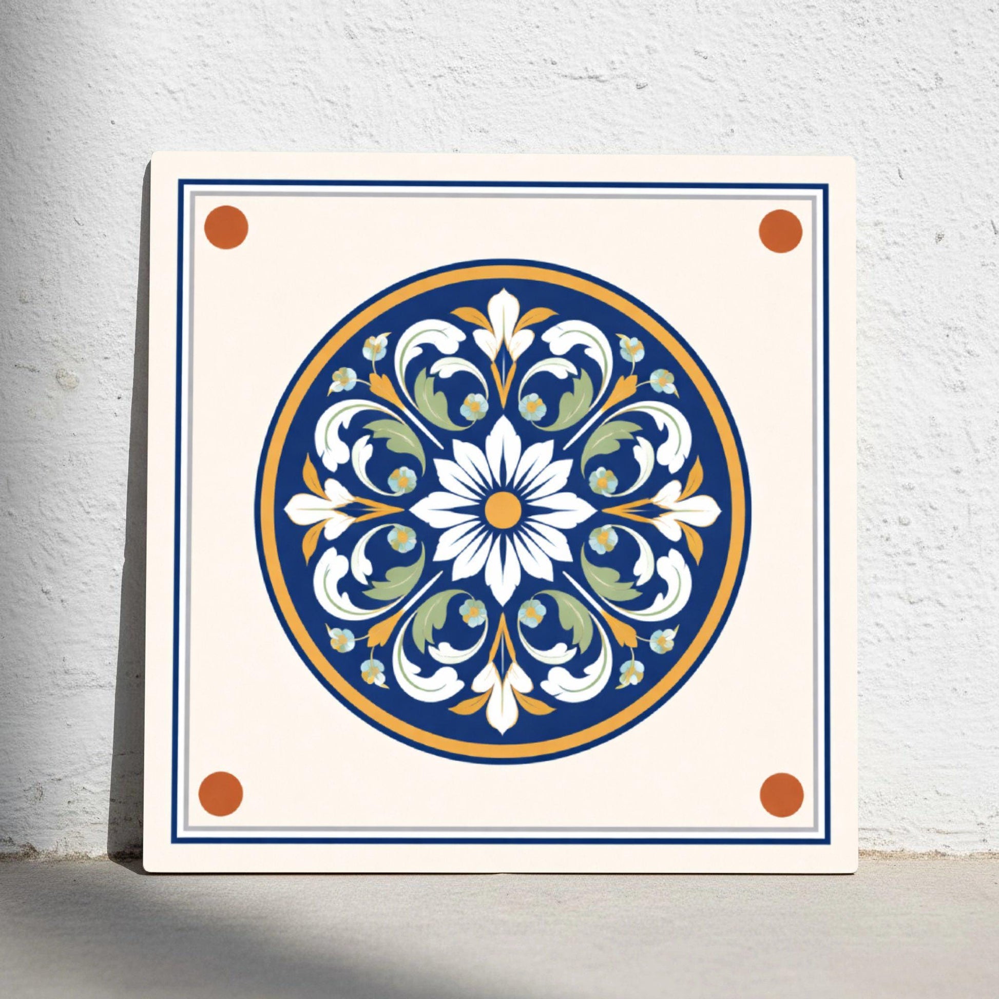 Versailles Medallion — Contemporary Geometric Décor Decorative Tile