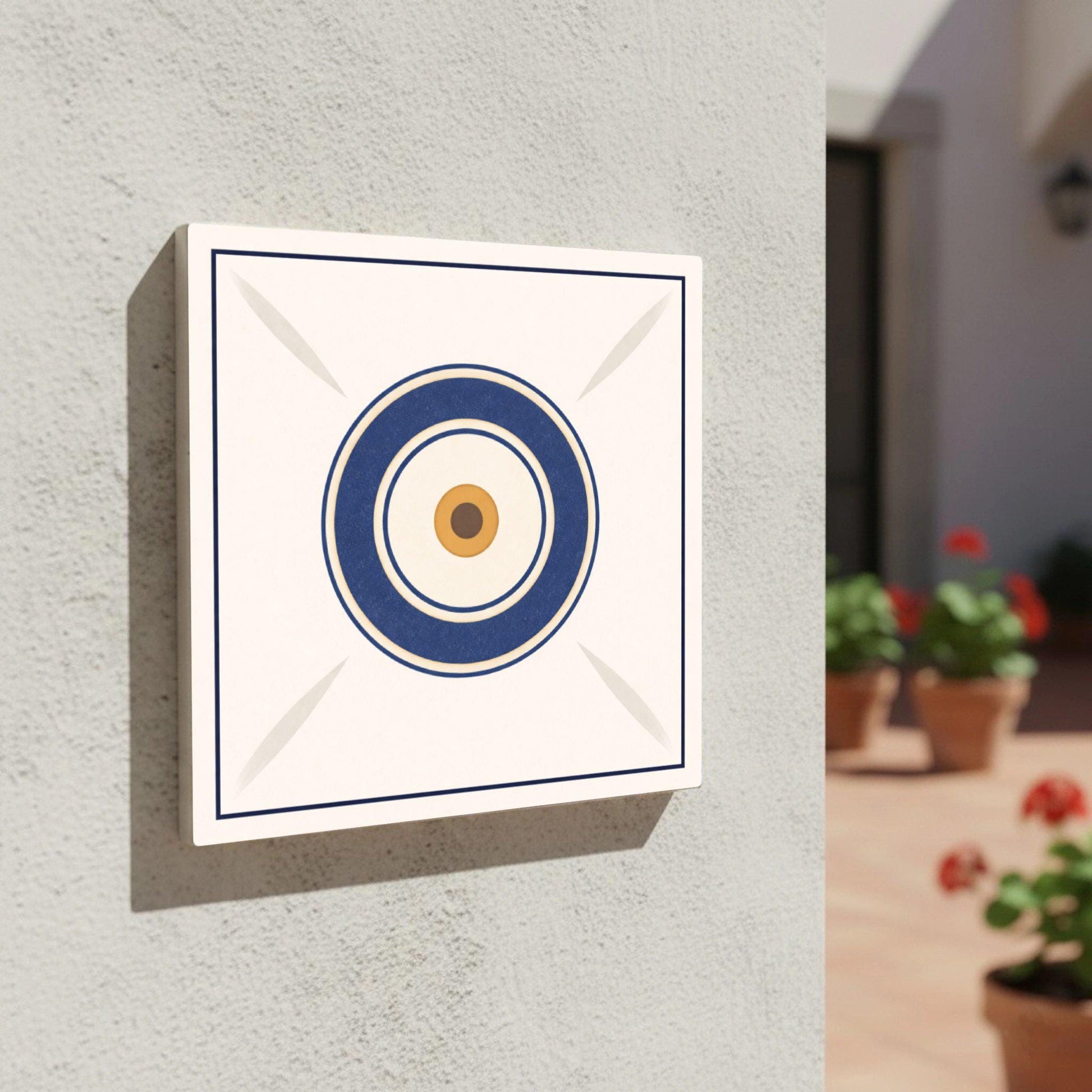 Azulejo Nazar Evil Eye