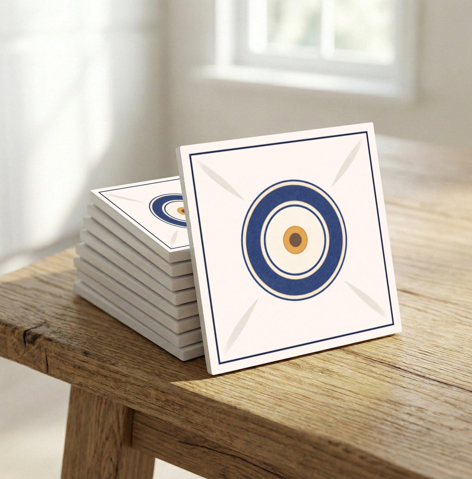 Azulejo Nazar Evil Eye