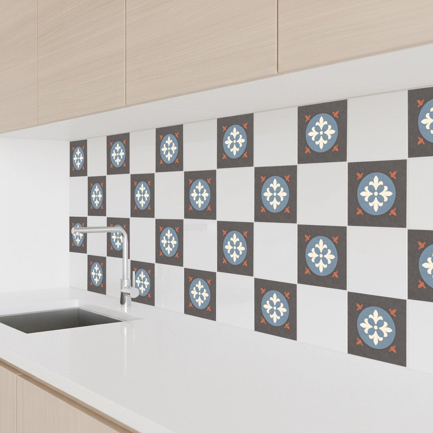 Ceramic Tile Boston Classic — Geometric Pattern
