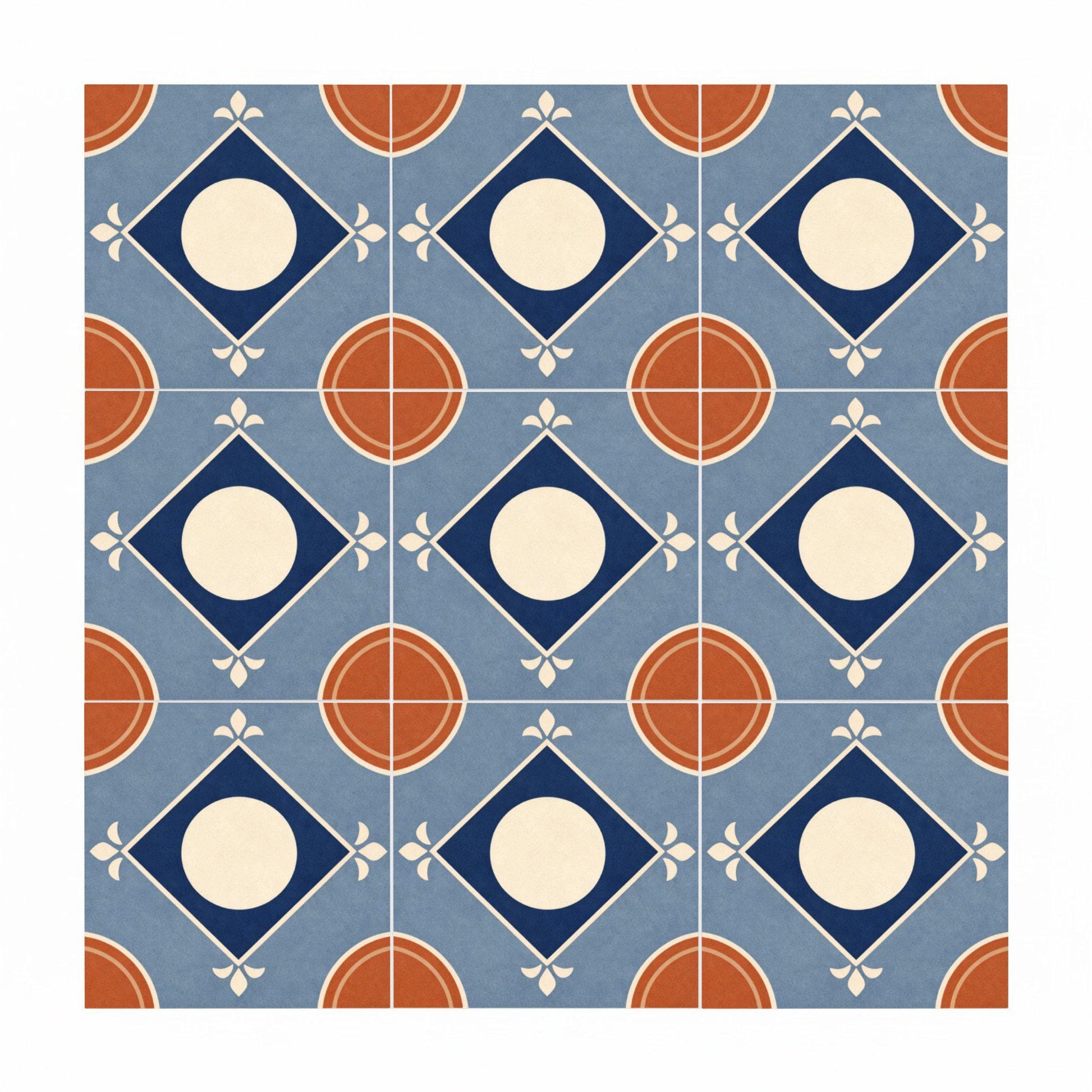 Ceramic Tile Miami Art Deco — Modern Geometric Design