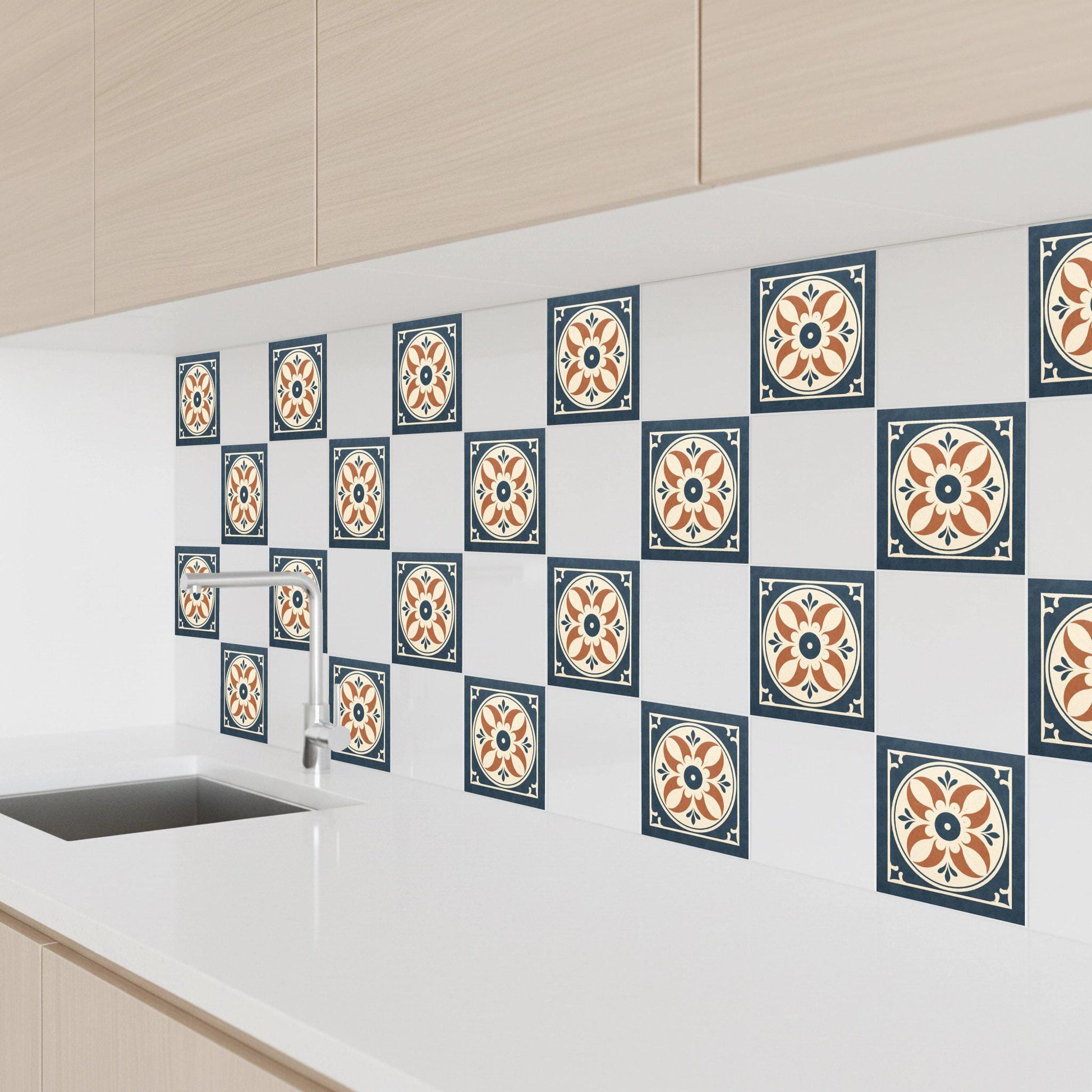 Charleston of Traditional Heritage — Modern Geometric Design Ceramic Tile