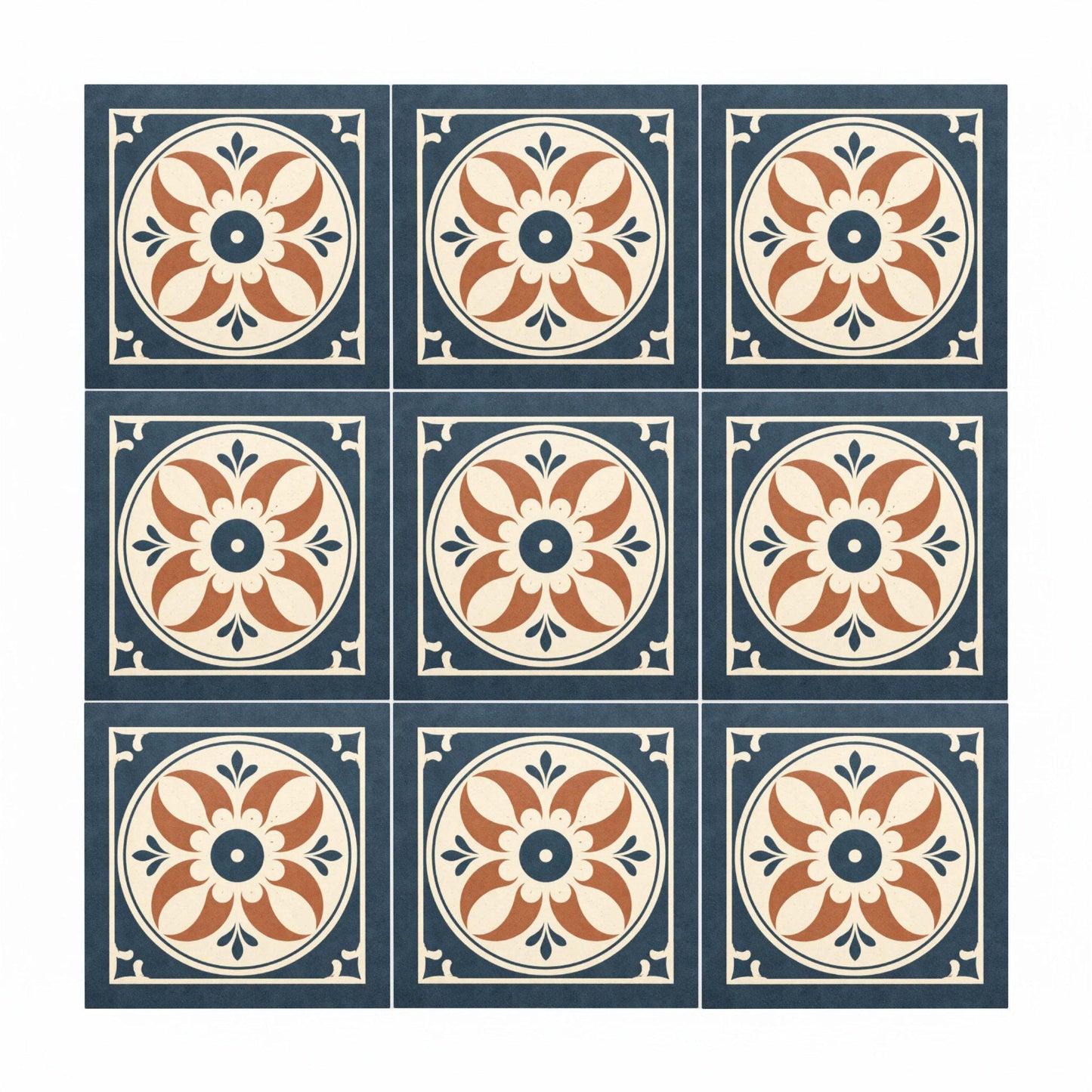 Charleston of Traditional Heritage — Modern Geometric Design Ceramic Tile