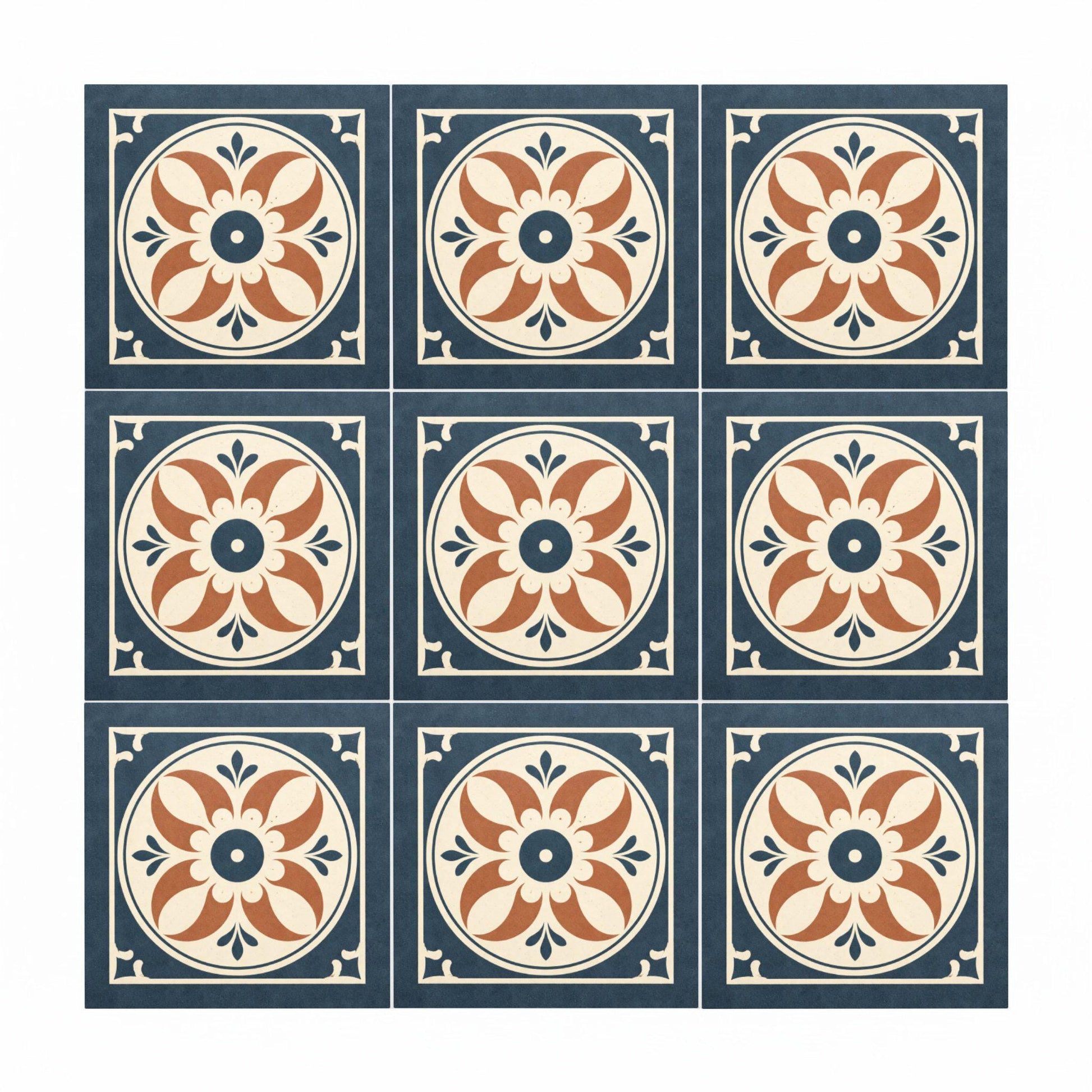Charleston of Traditional Heritage — Modern Geometric Design Ceramic Tile