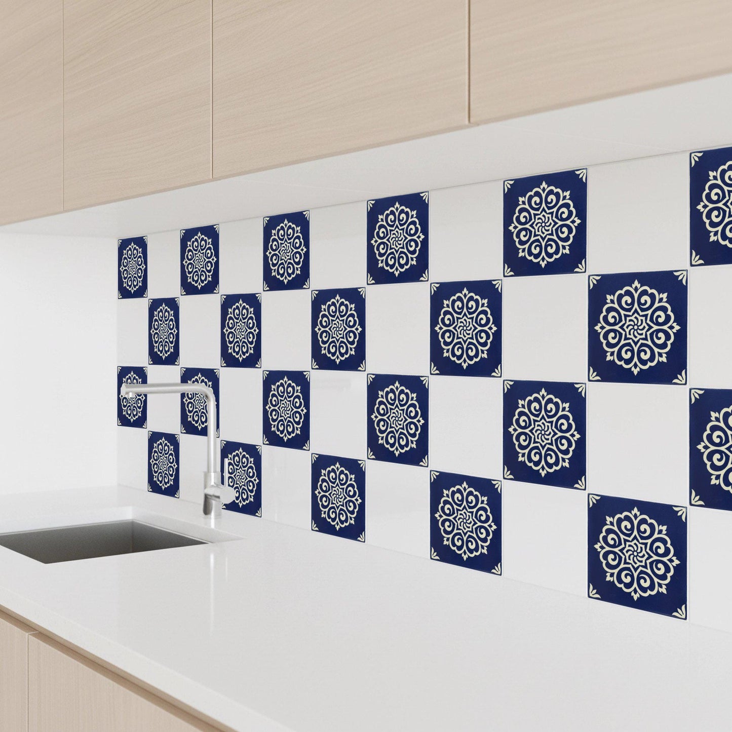 Seattle Classic · Ceramic Wall Tile — Garden-Inspired Pattern